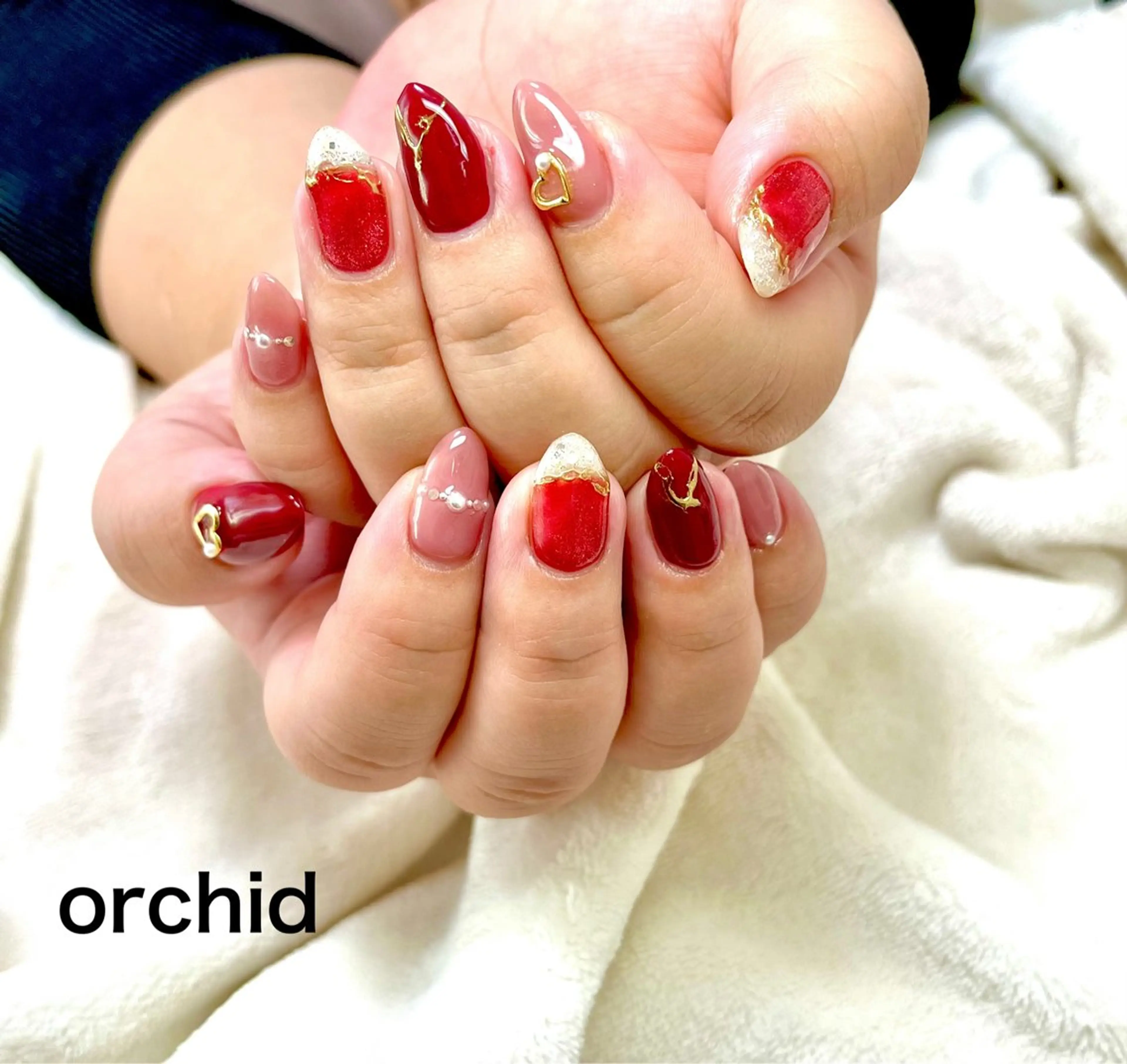 ネイル orchid ♡オーキッドのネイルデザイン