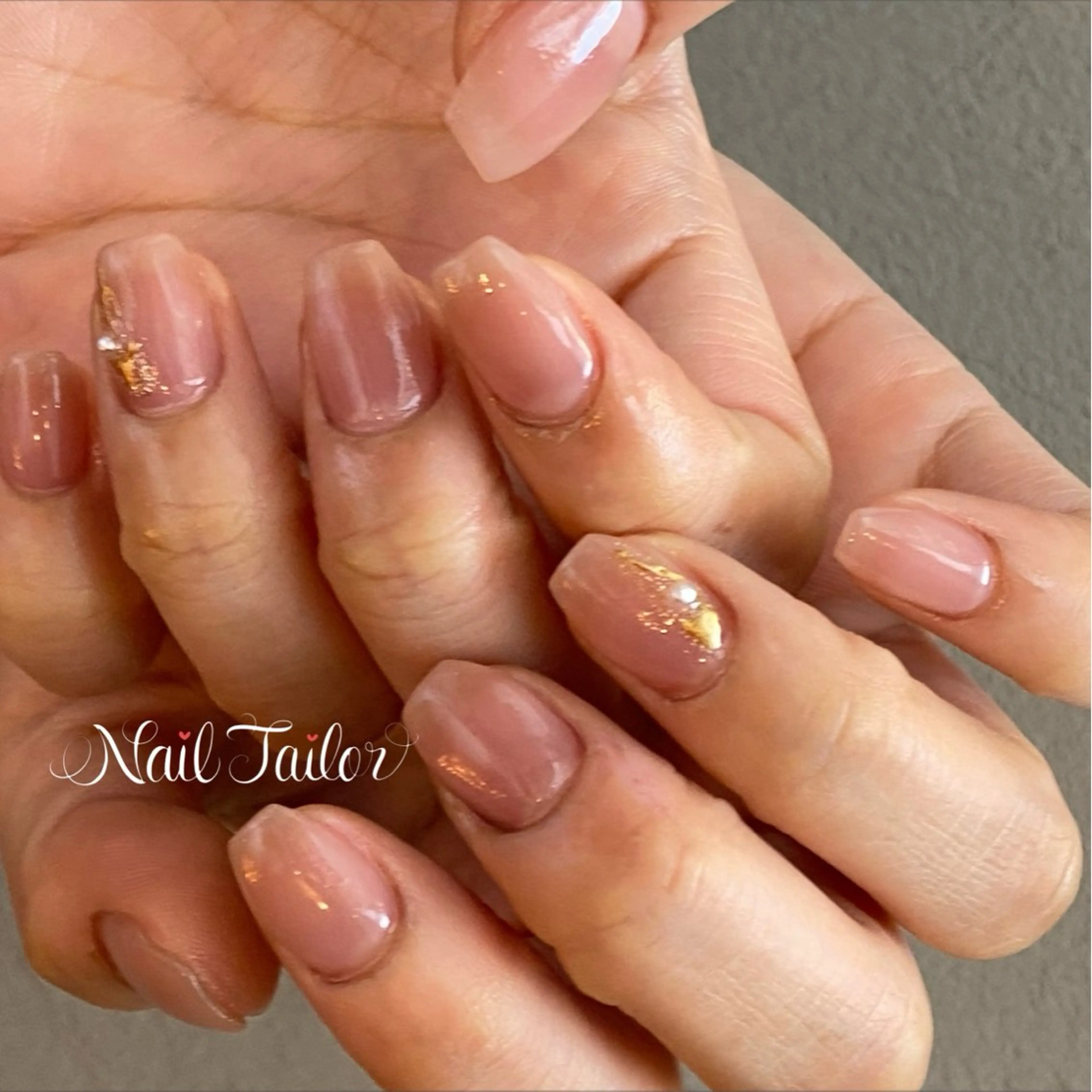 ネイル オフィスネイル ワンカラーネイル シンプルネイル ハンドネイル NailTailor ネイルテイラーのネイルデザイン
