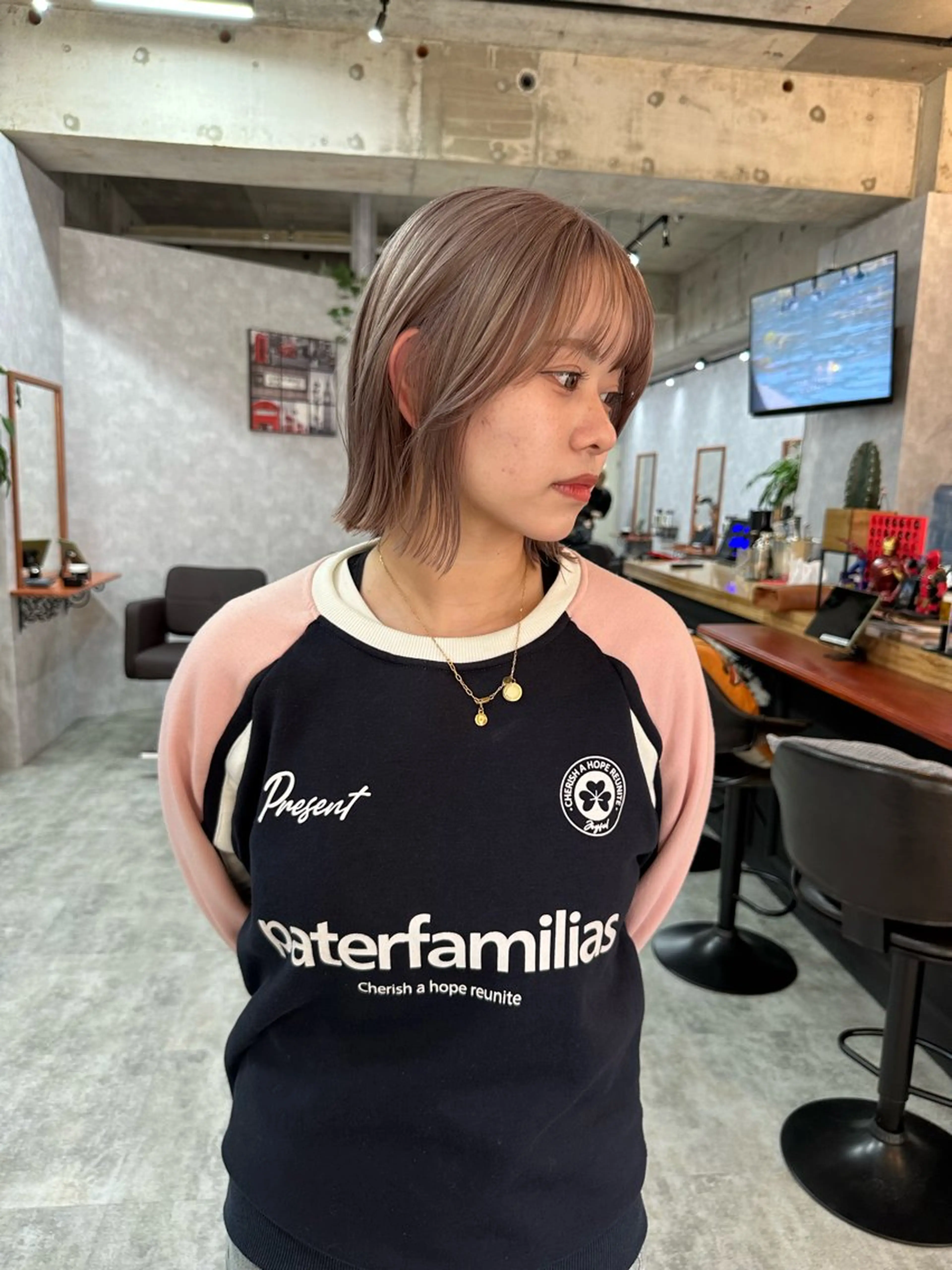 ショート 切りっぱなしボブ ショートボブ ハンサムショート 丸みショート ボブ C’LD hair produce /シールドヘア所属・モテ髪/ボブ/ショー ト/アダチフウトのヘアスタイル