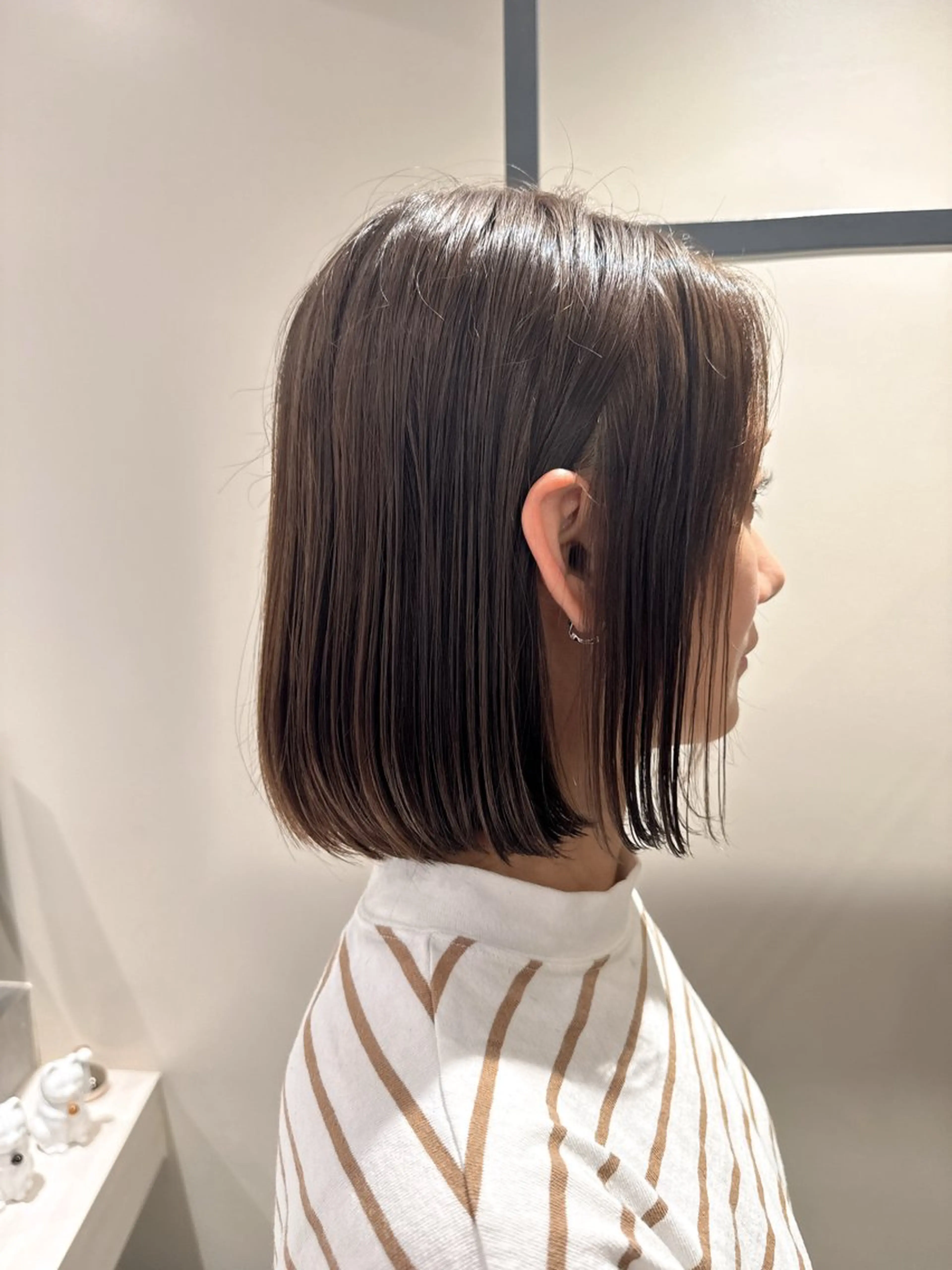 ミディアム カット トリートメント 木多 成明のヘアスタイル