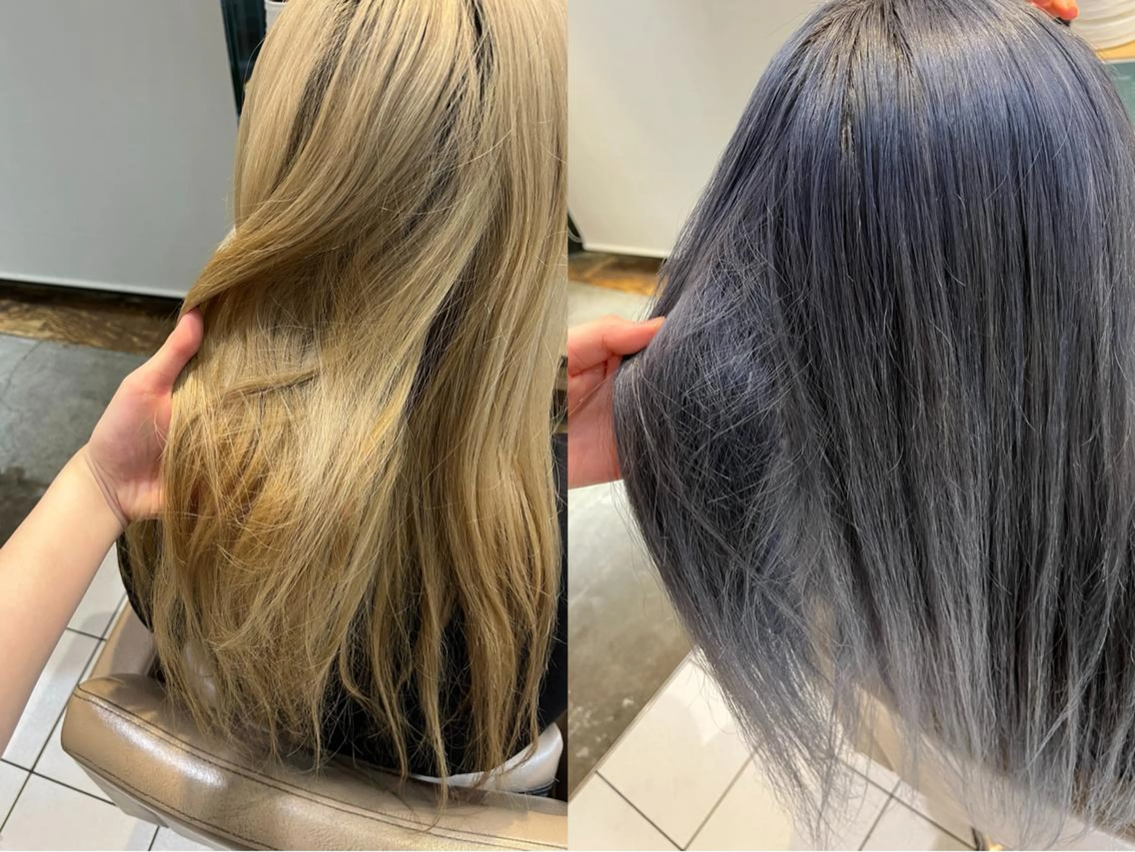 ミディアム カラー いだ ひかるのヘアスタイル