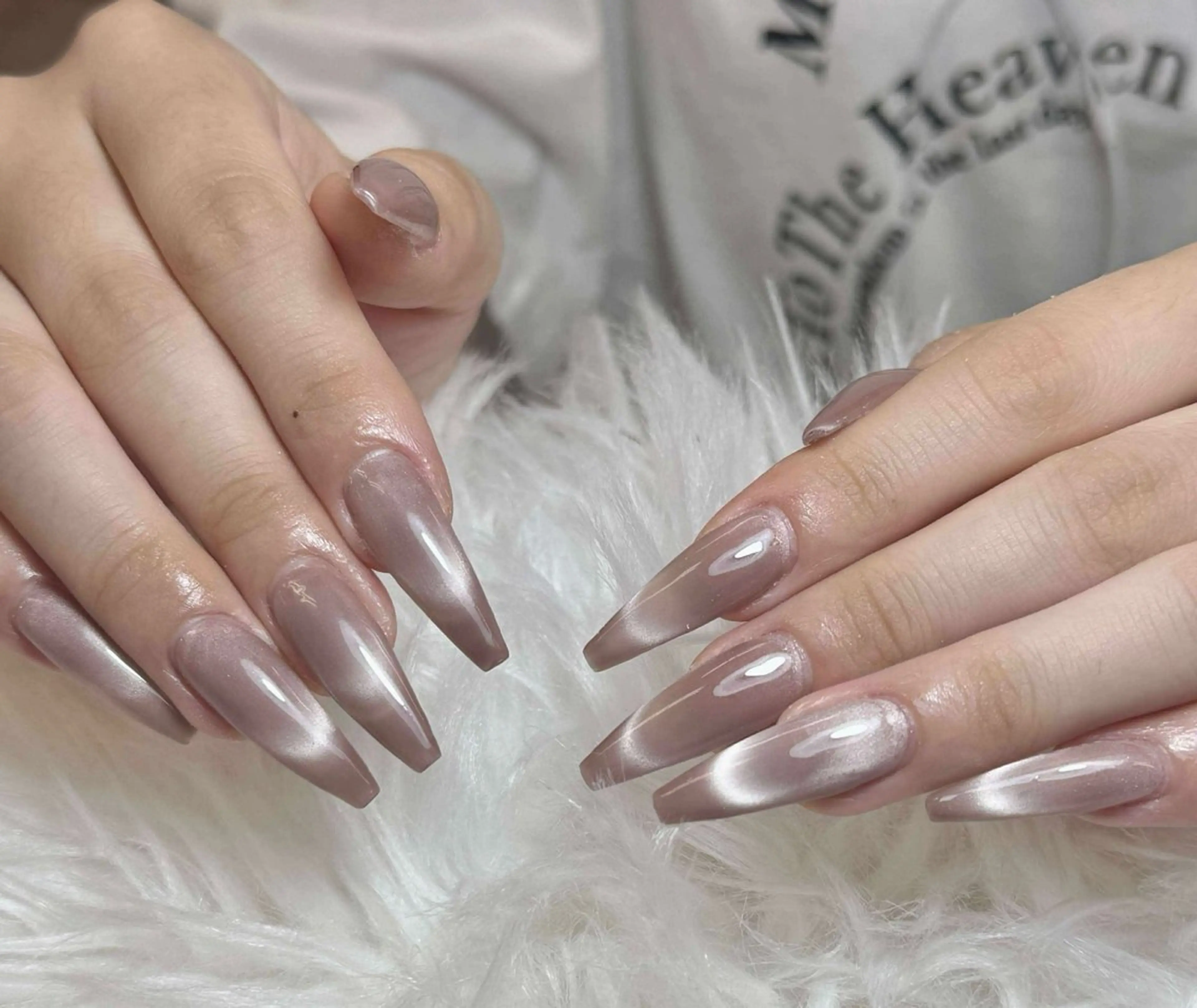 ネイル チークネイル 長さ出し フットネイル マグネットネイル 持ち込み ハンドネイル ANH NAIL ゴテゴテ専門店💎のネイルデザイン