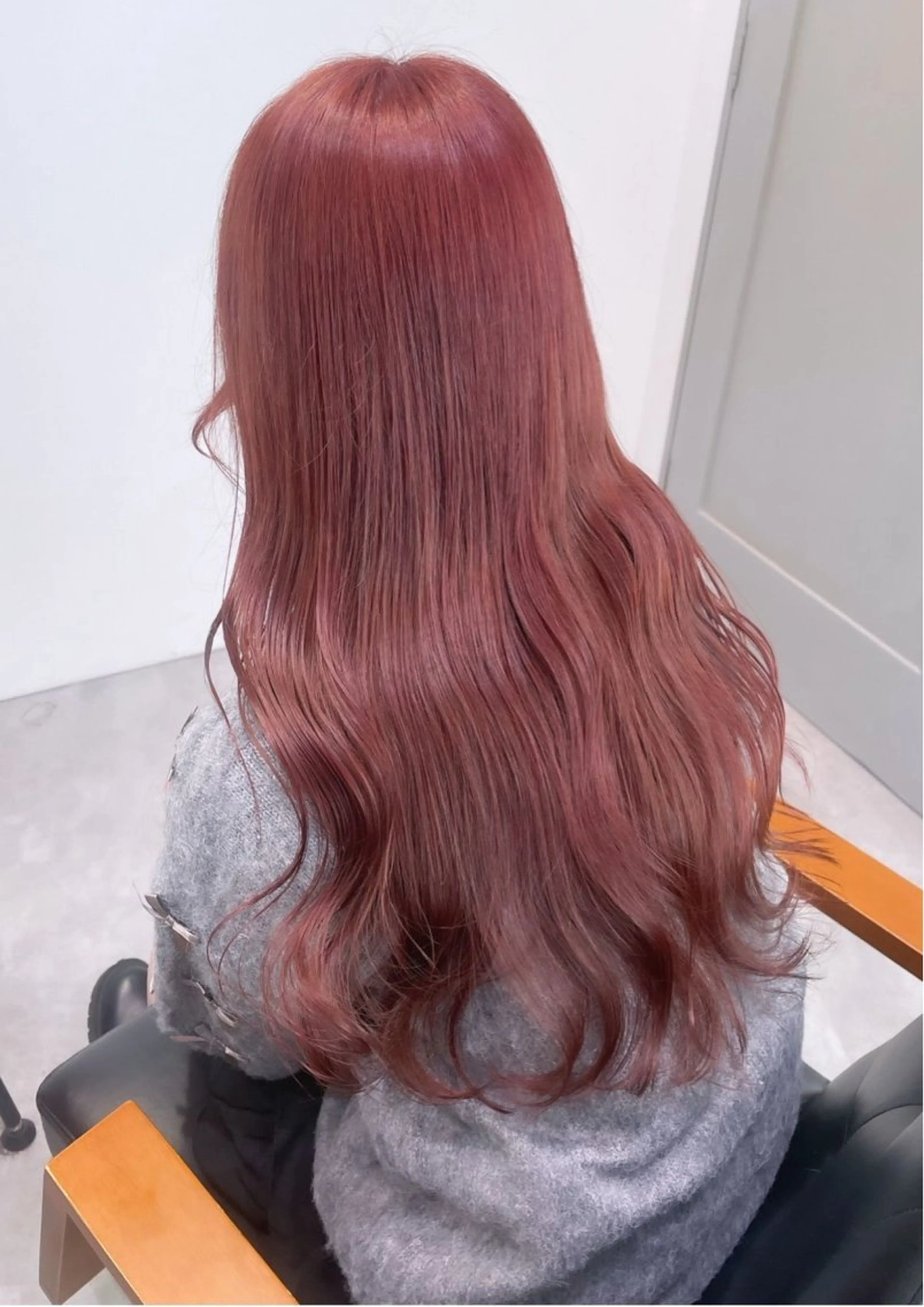 ロング ヘアカラー トリートメント 盛れる顔周り/髪質 改善/ふみか🩰🤍のヘアスタイル