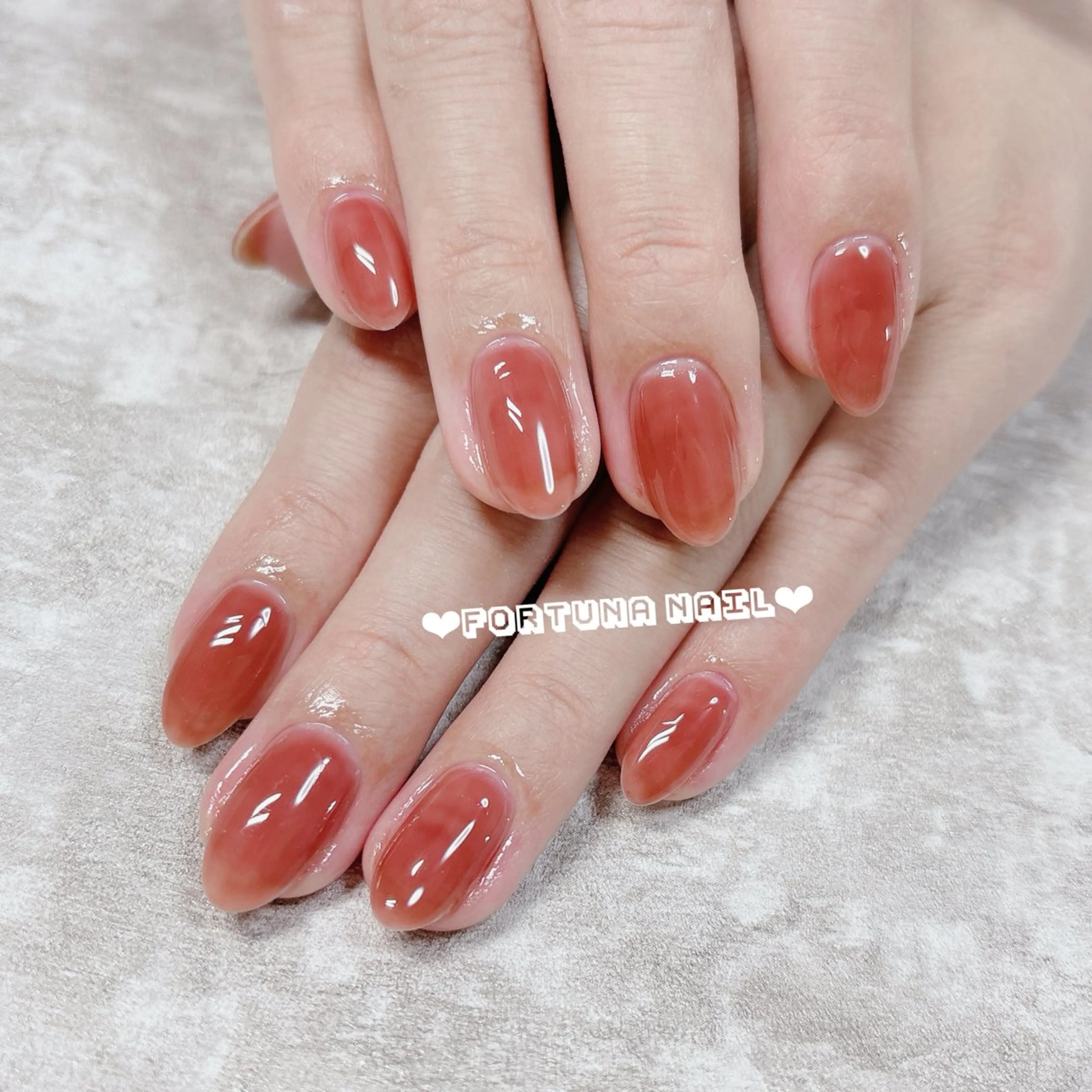 ネイル ハンドネイル Nail •Head スパFortunaのネイルデザイン