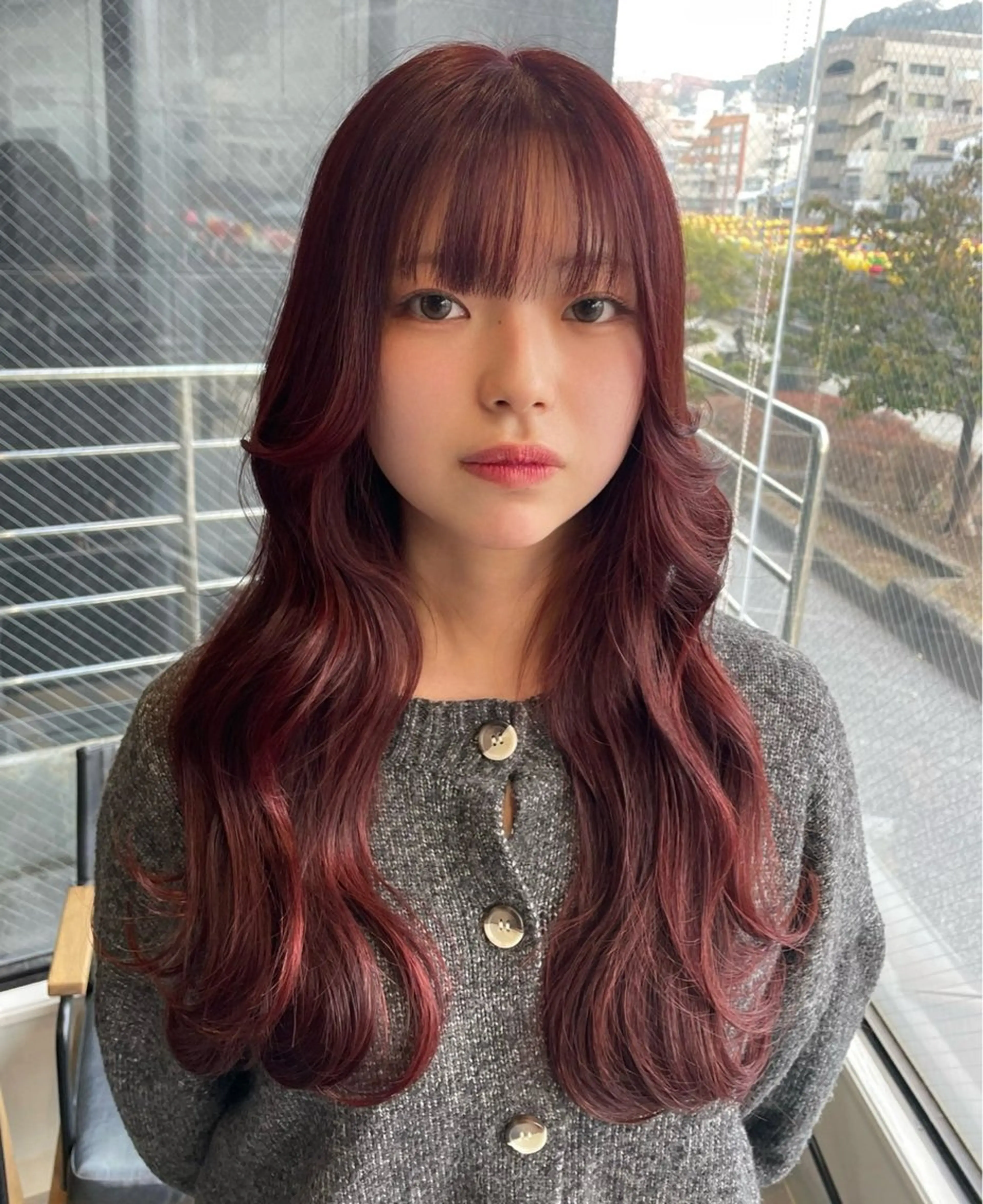 カット ＋ 透明感カラー ＋  アメイジアトリートメント_8800円の写真