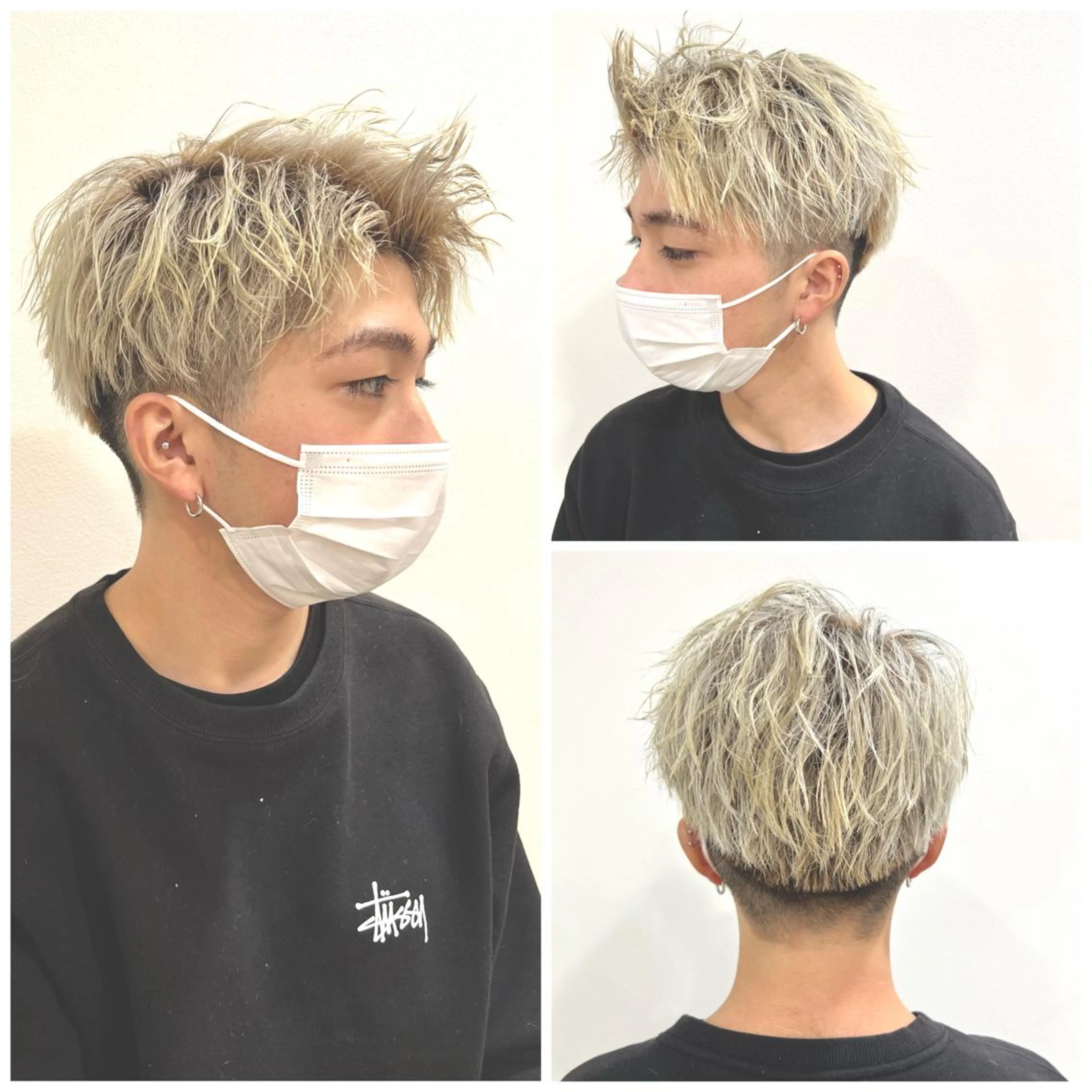 メンズ 心斎橋メンズサロン リベルテグリットのヘアスタイル