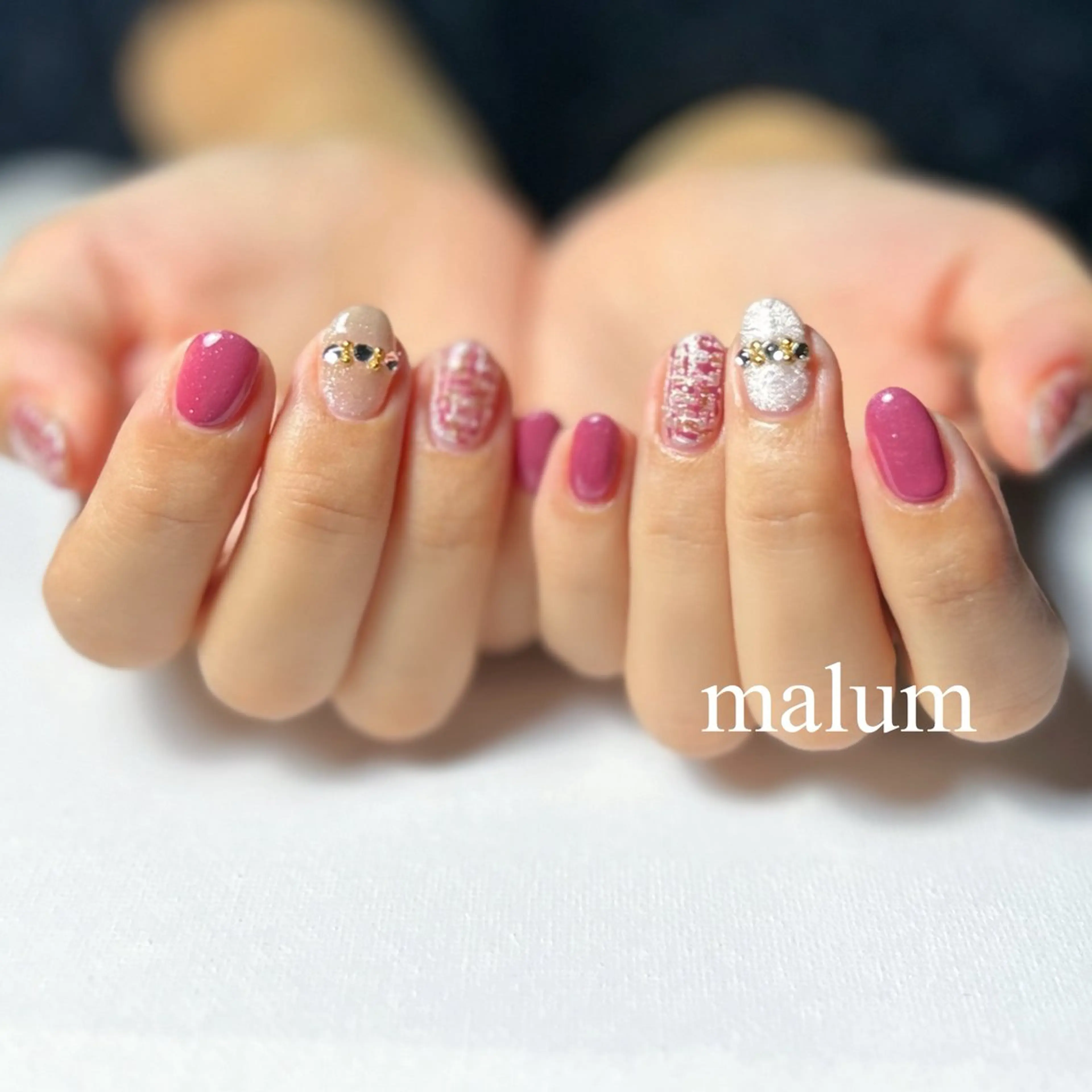 ネイル ハンドネイル malum nailのネイルデザイン