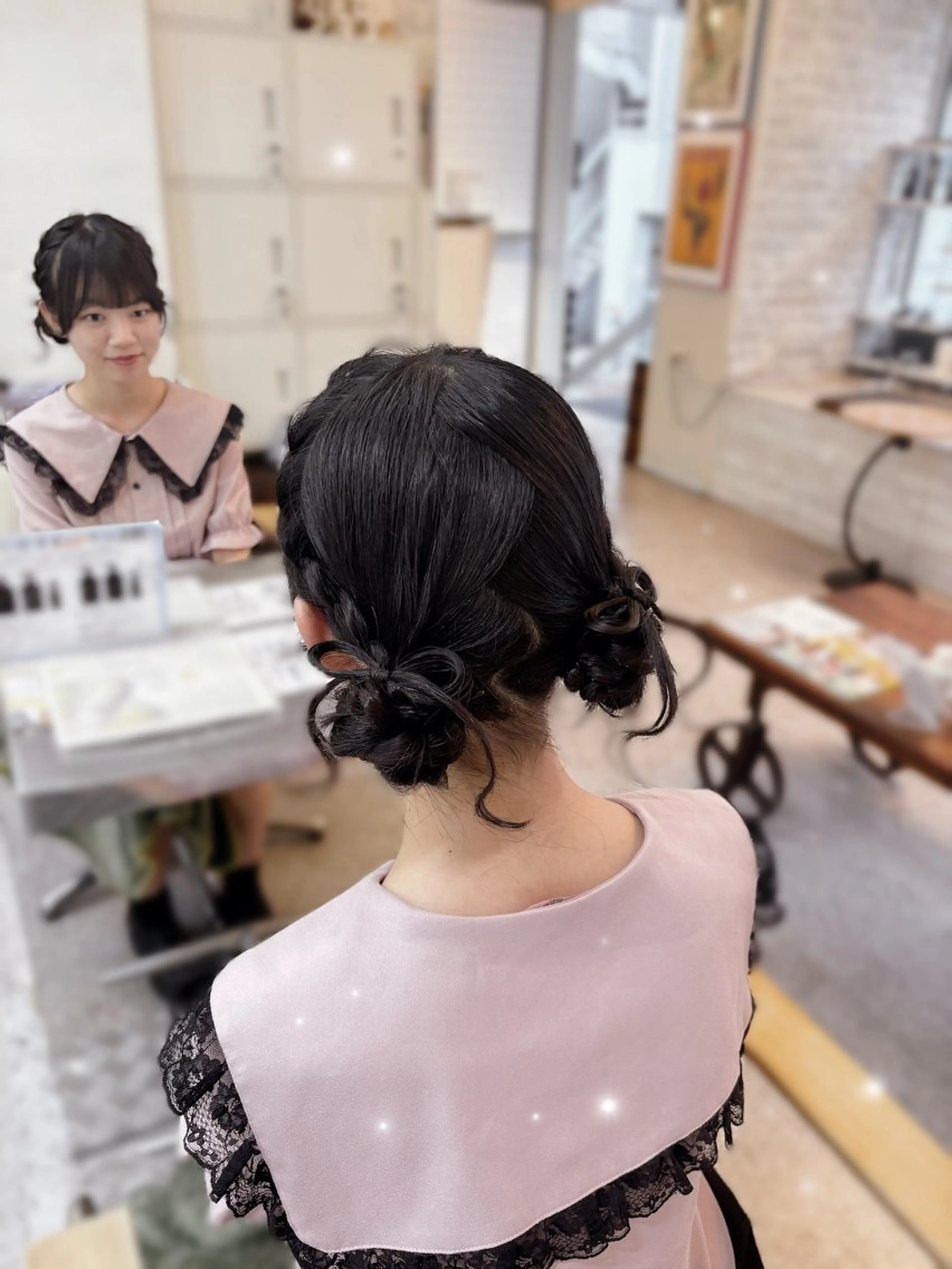 ロング ヘアアレンジ さくら 🌸エクステのヘアスタイル