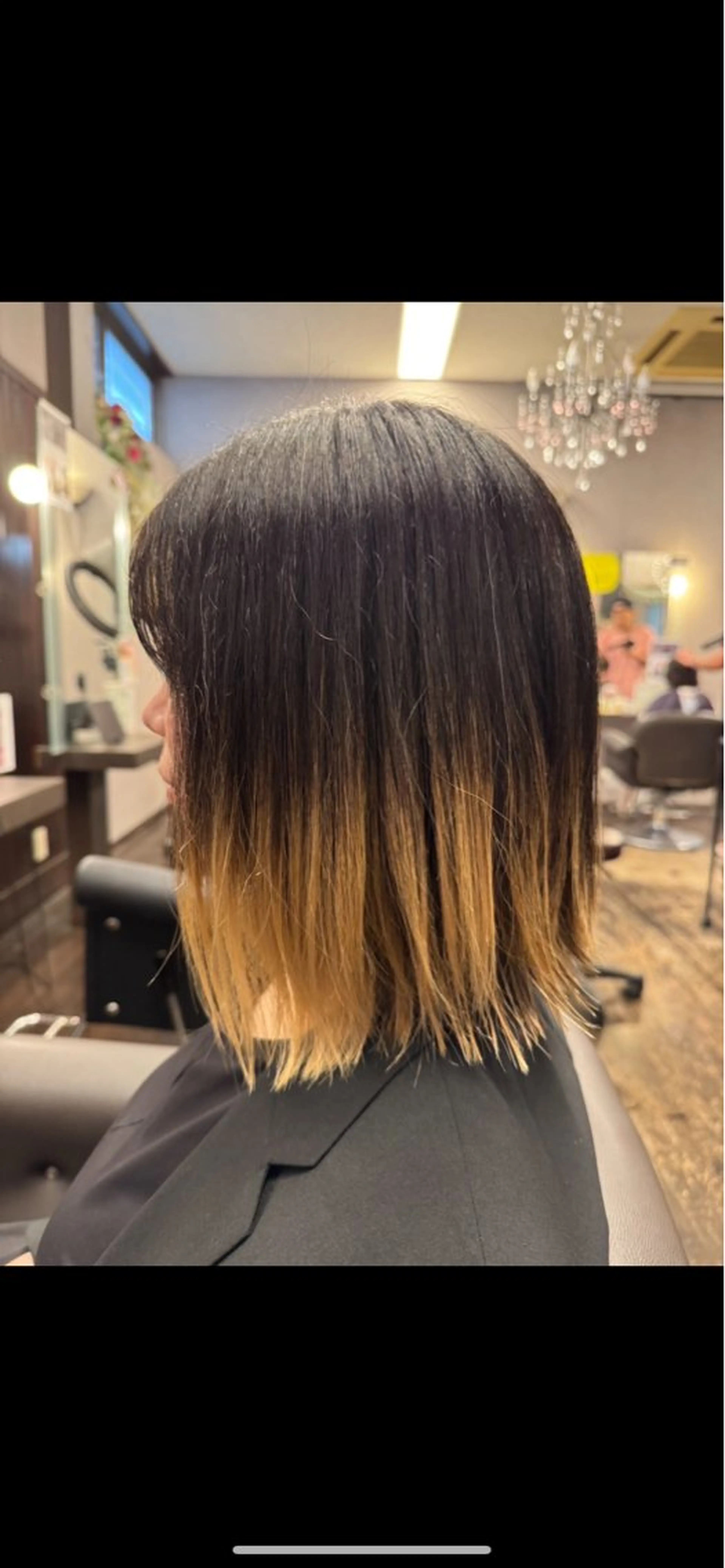 ミディアム ふくもと ゆうこのヘアスタイル