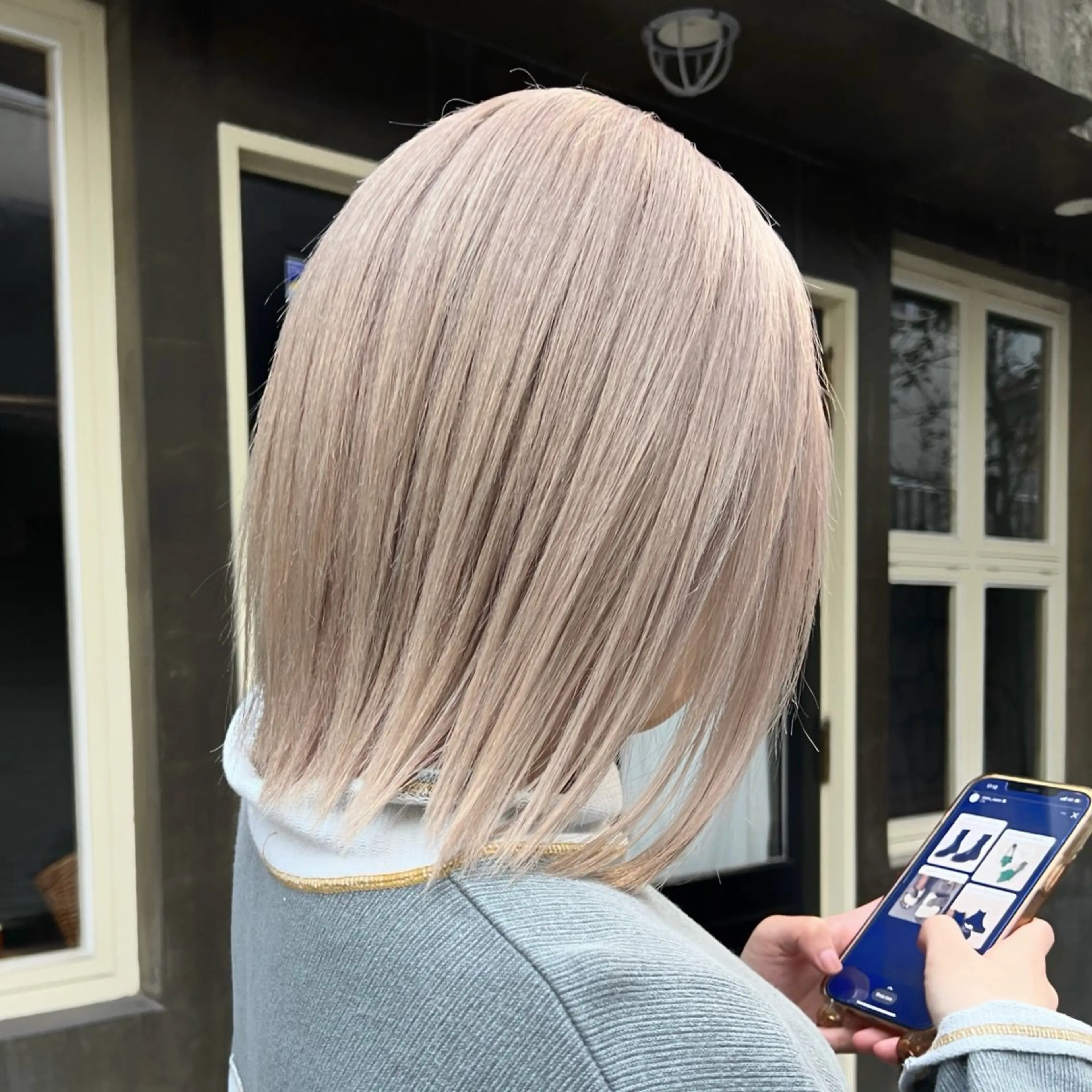 ショート カラー カット ヘアカラー EIGHT/ satone🩵のヘアスタイル