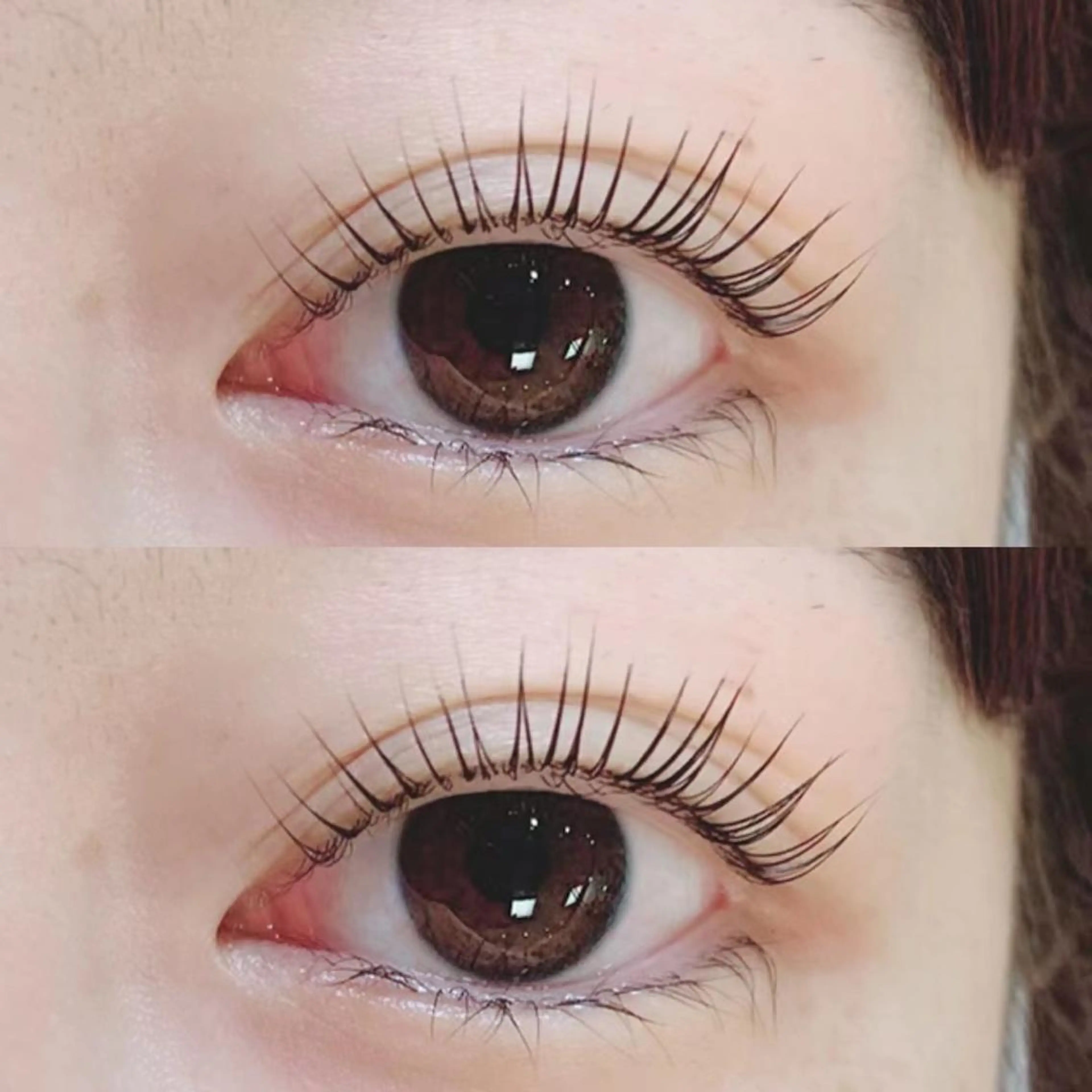 【口コミ限定特別価格😍ɞ ❤️練習モデルパリジェンヌラッシュリフト上+コーティング🎀土日㊗️+500の写真