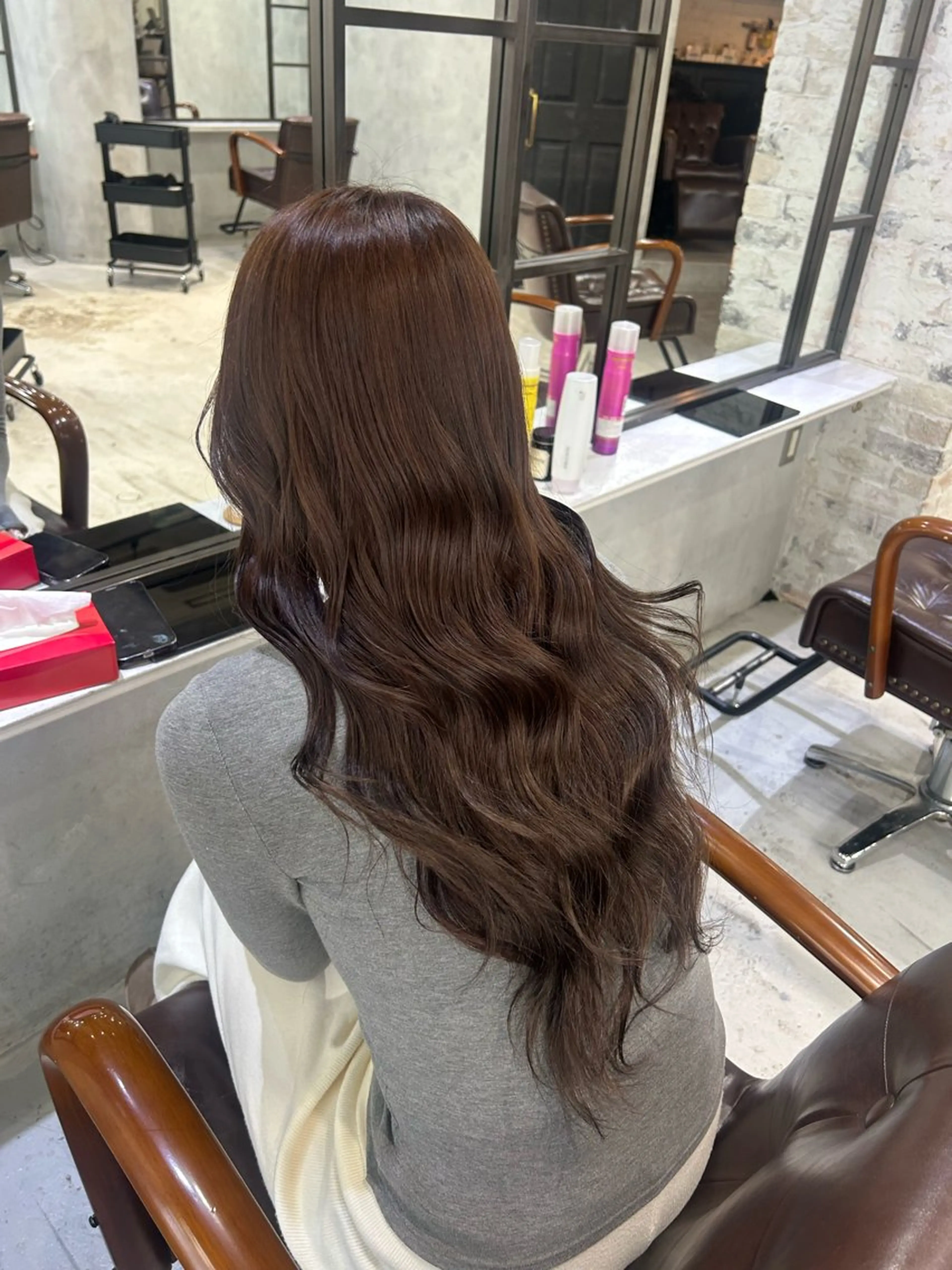 カラー ブラウンカラー 🎀 Sakuraのヘアスタイル