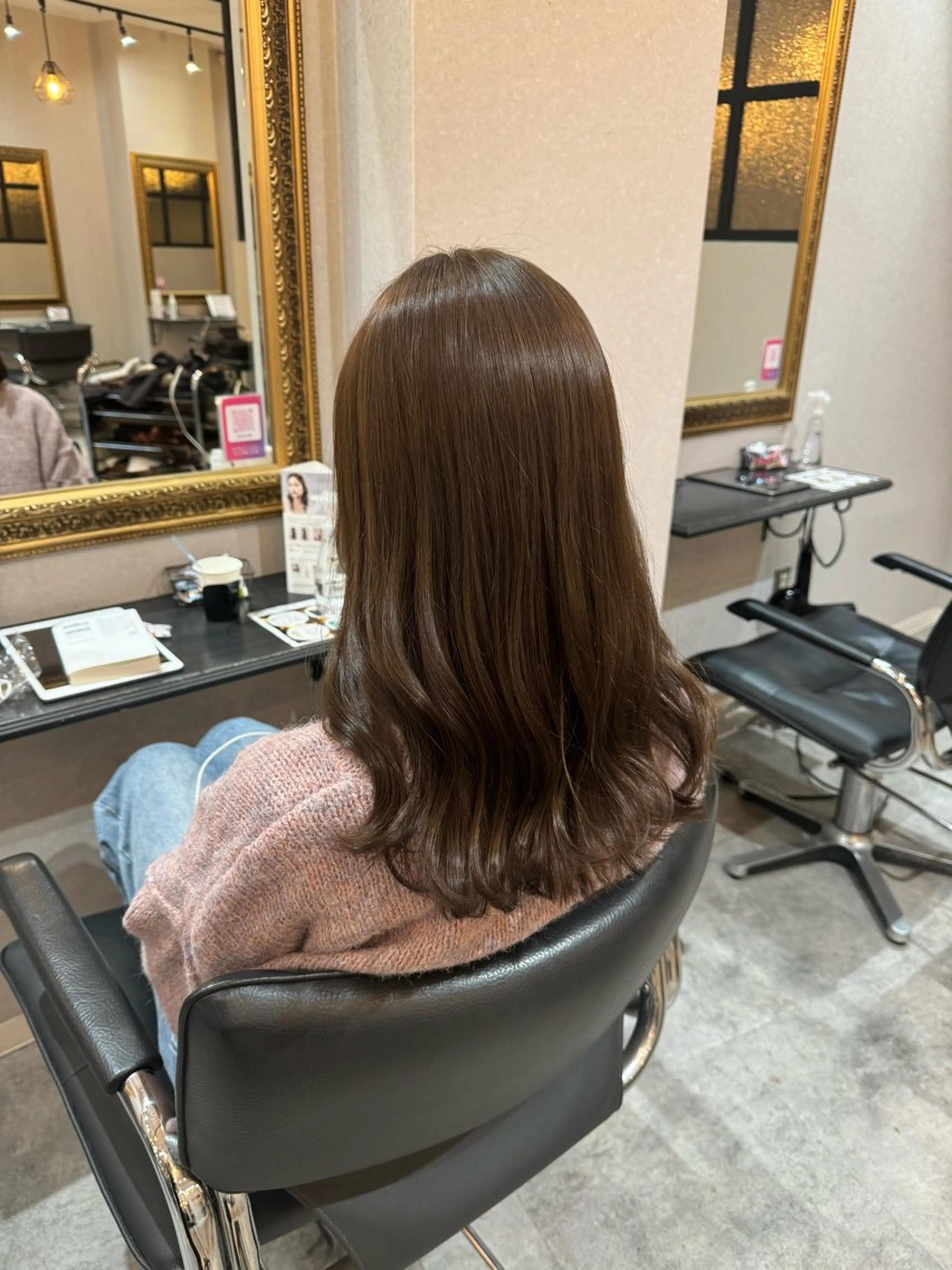 ロング カラー カット ヘアカラー 🫧透明感カラー 🫧 ジルバ清水南海のヘアスタイル