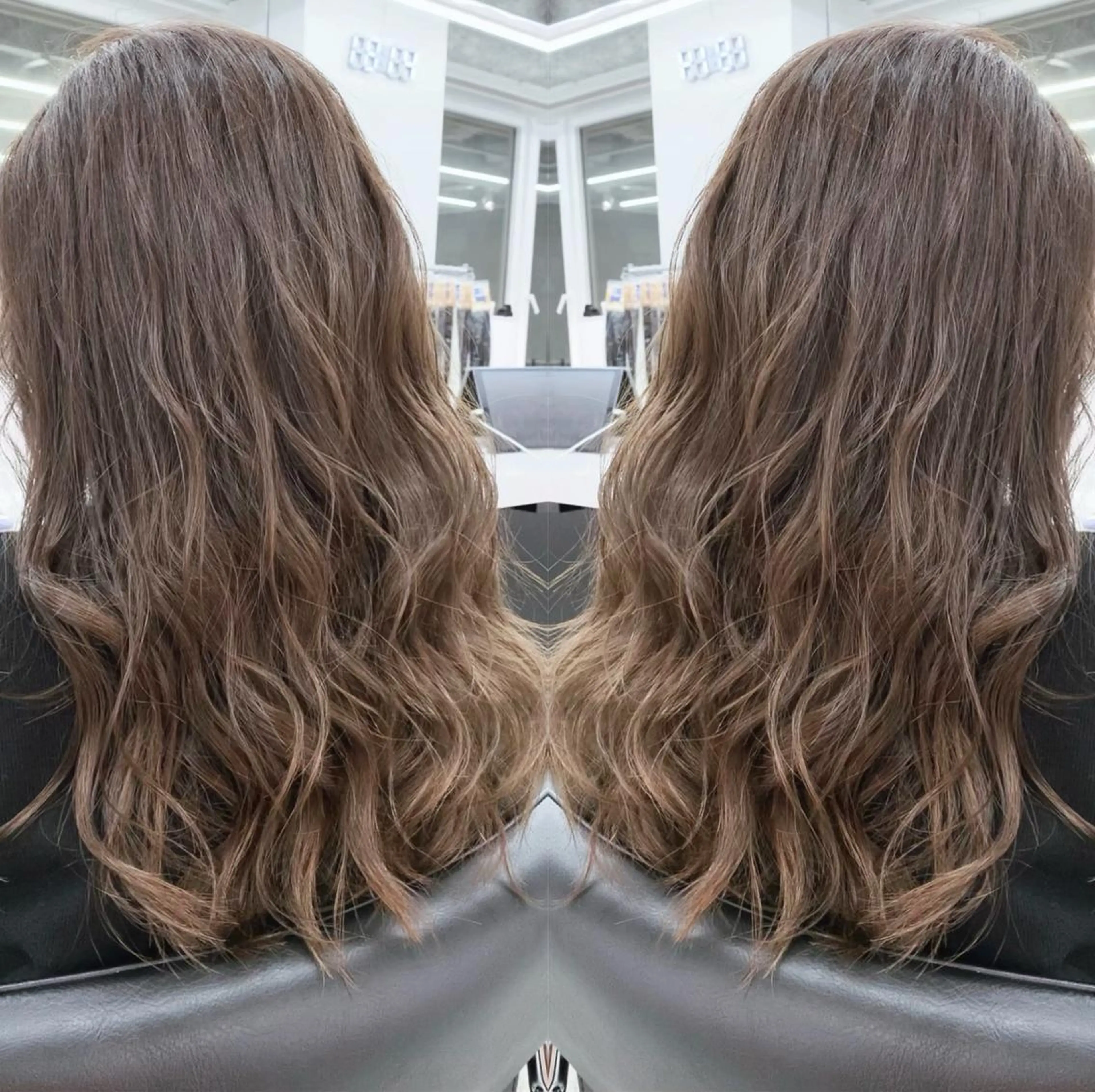 ロング カラー カット エクステ とも🏆プルエクステ /髪質改善🏆渋谷のヘアスタイル