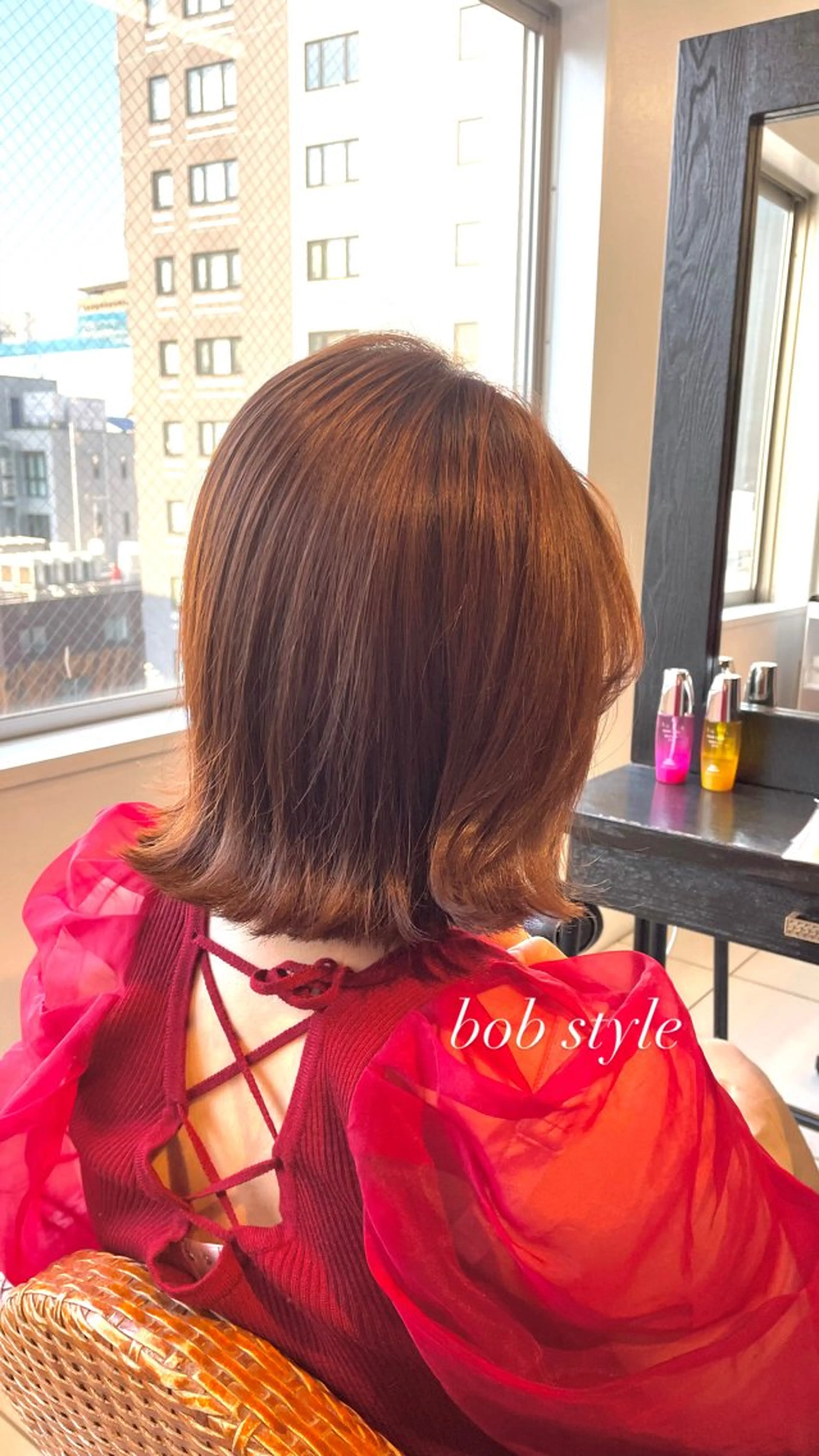 ショート くびれヘア くびれレイヤー レイヤーカット カット ヘアカラー トリートメント ヘアセット ♡レイヤー/ボブ 透明感/うらら♡のヘアスタイル