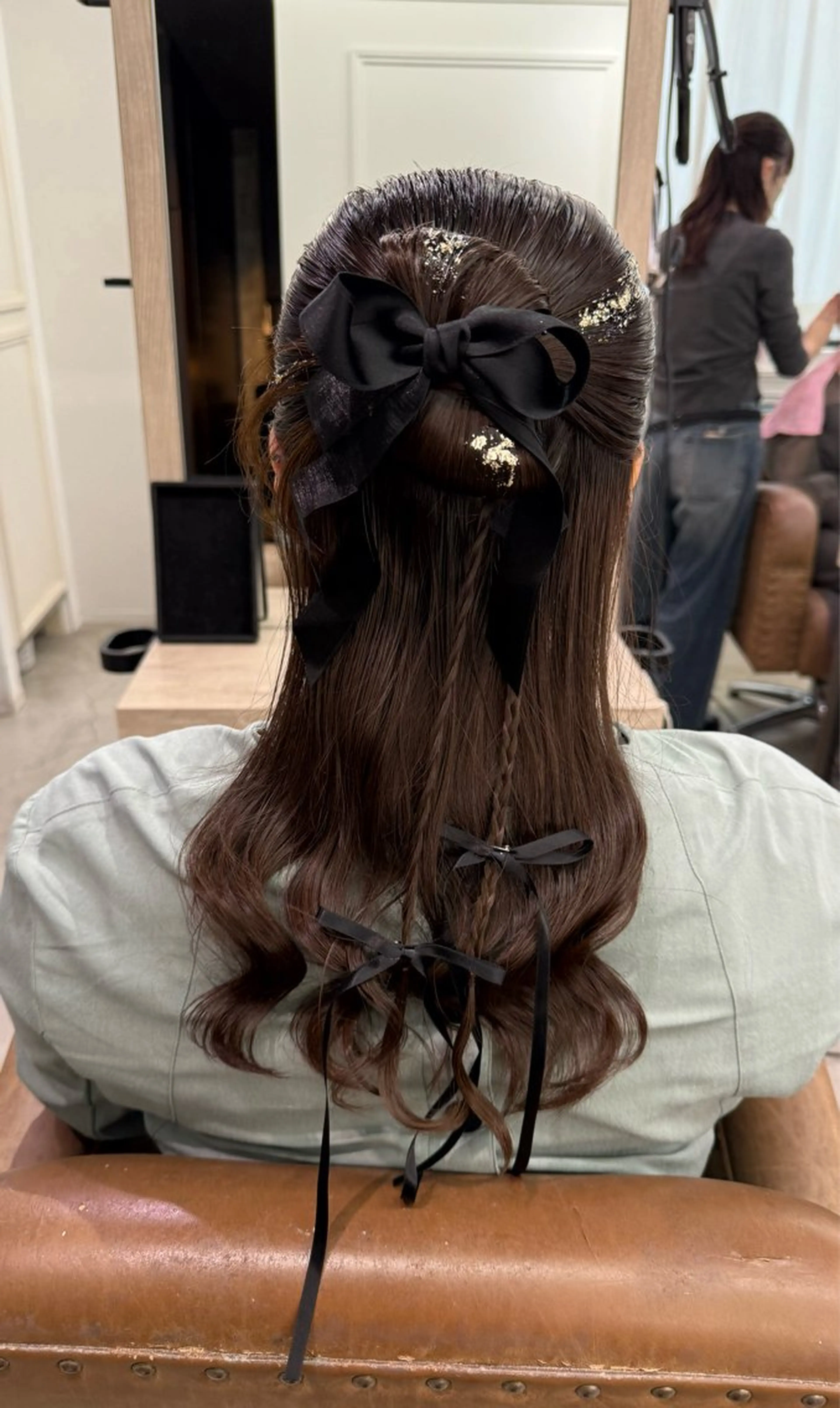 ヘアアレンジ ハーフアップ ヘアセット 戸田 美蘭のヘアスタイル