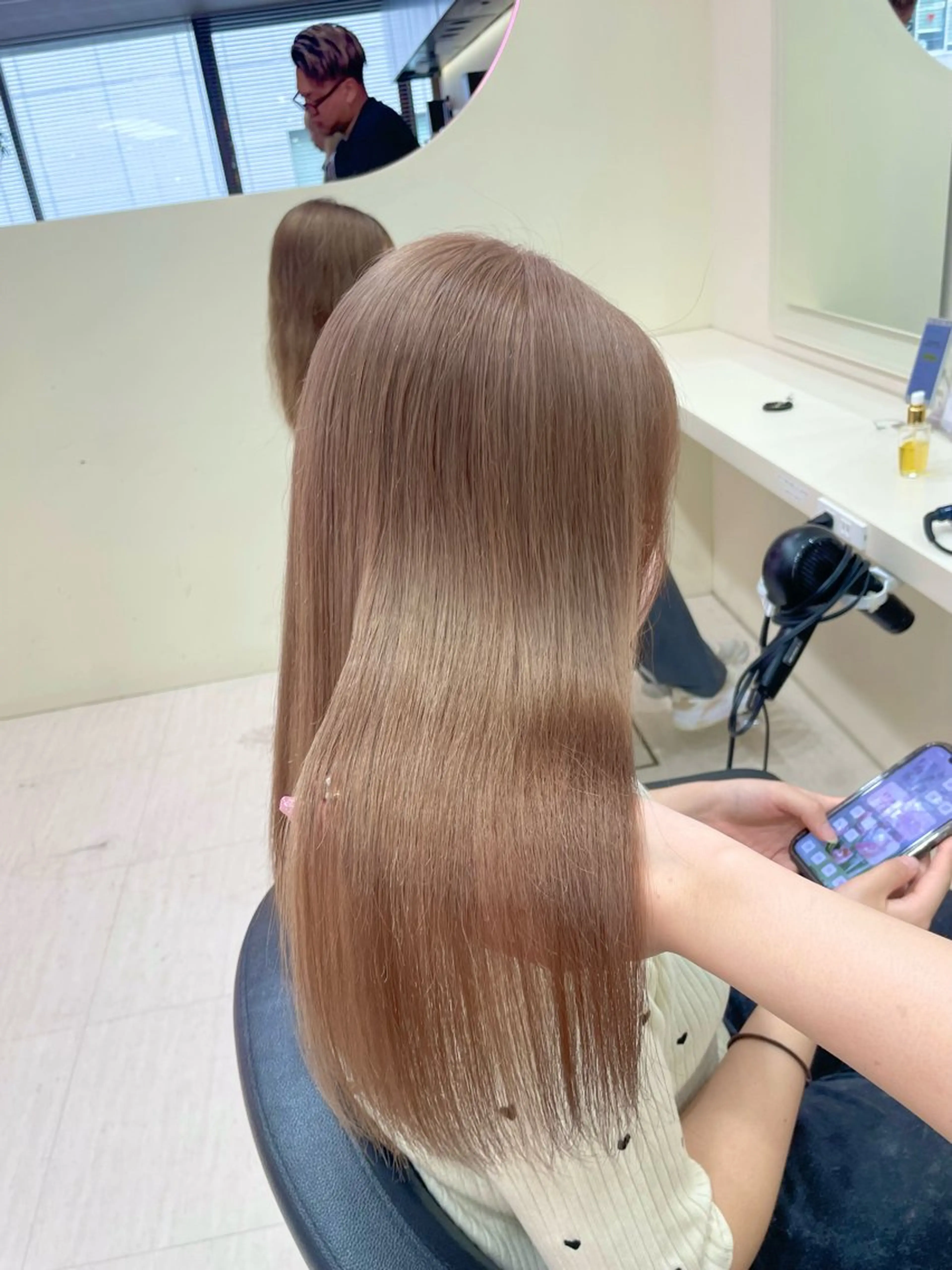 ロング カラー ヘアアレンジ 🎀 yuuka🎀のヘアスタイル