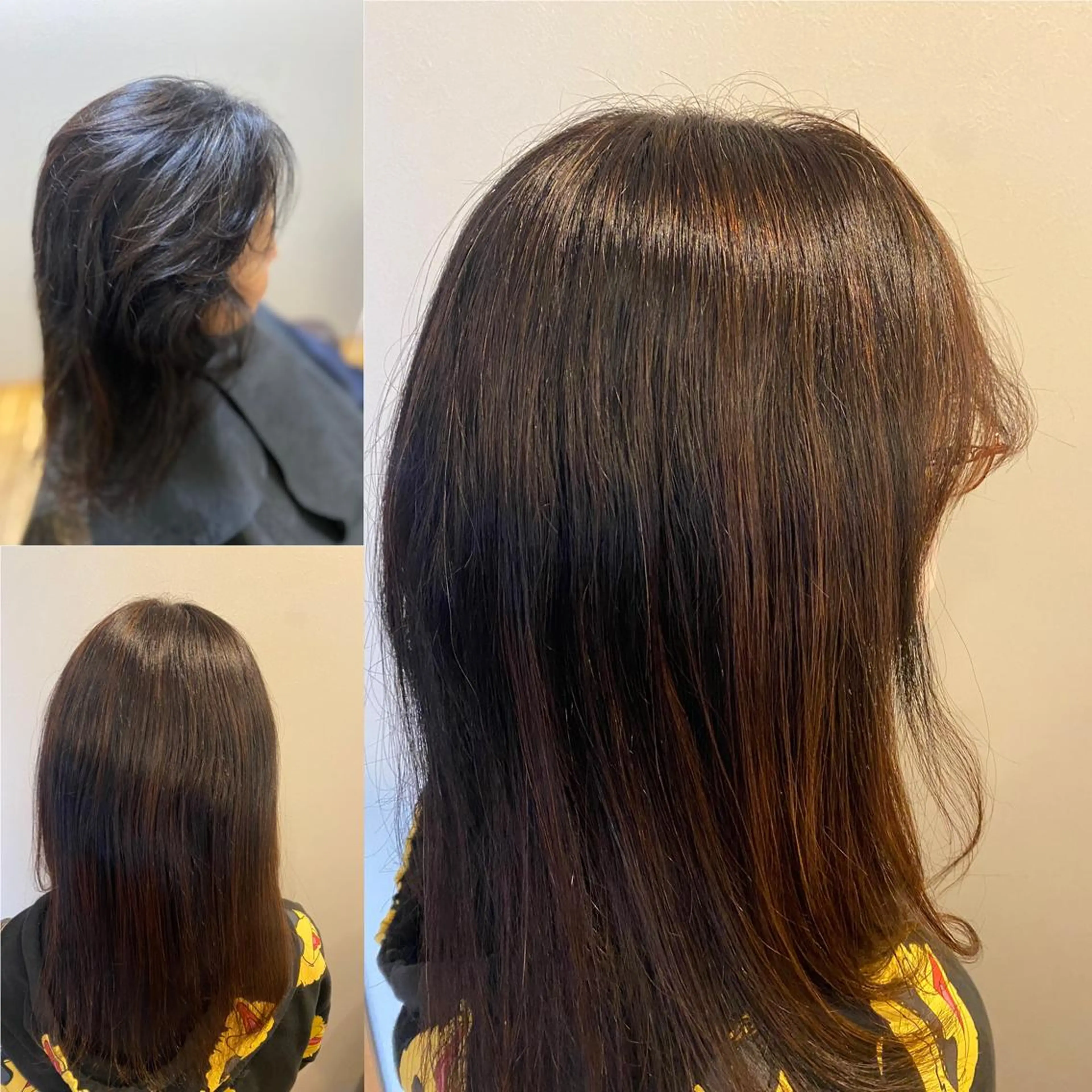 ミディアム くせ改善師 髪質改善師ゴトウのヘアスタイル