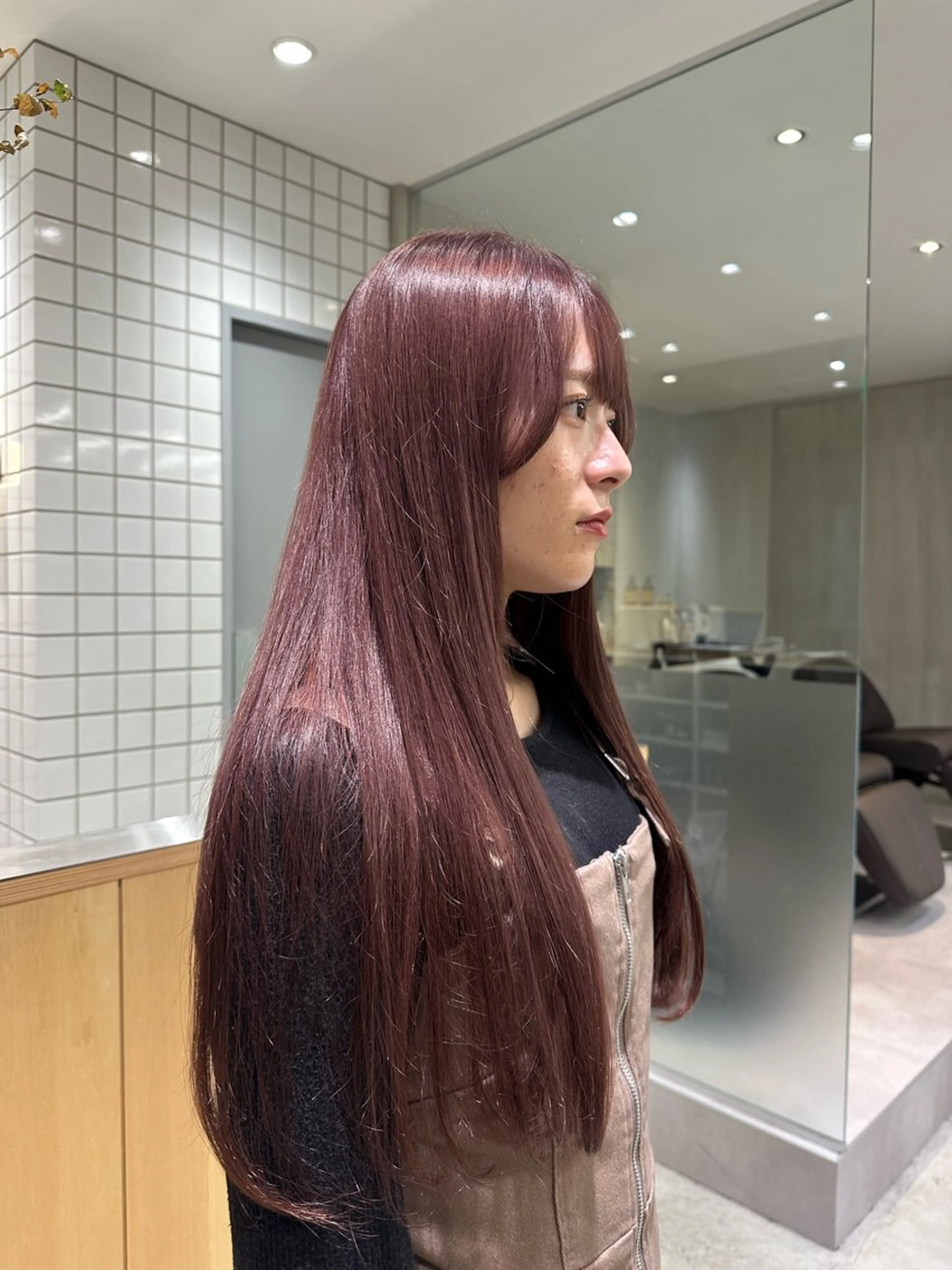 🍒ダブルカラー(ブリーチなし)➕2stepトリートメント🍒の写真