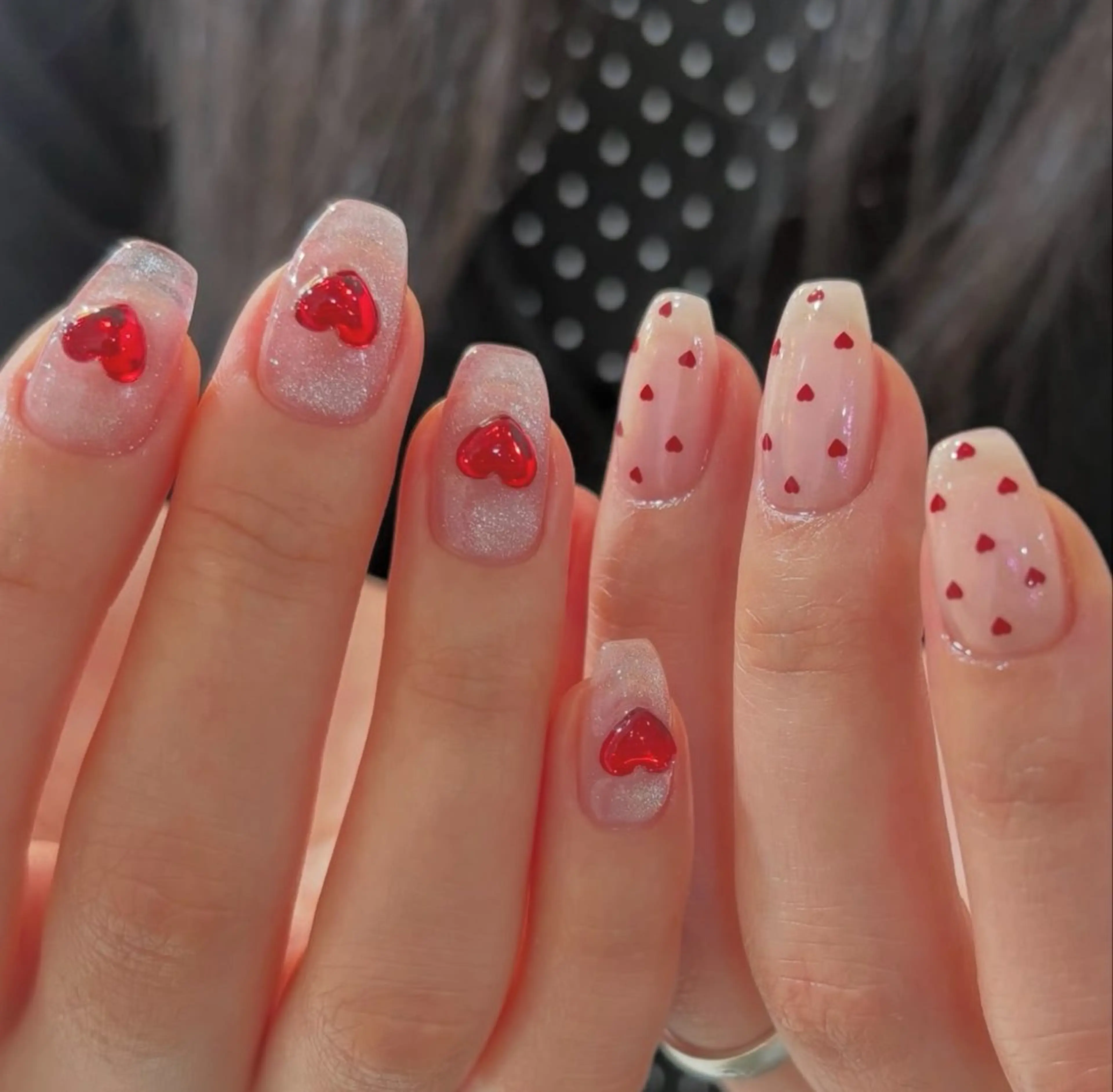 ネイル 持ち込み ハンドネイル JISOO ANA.CHUOのネイルデザイン