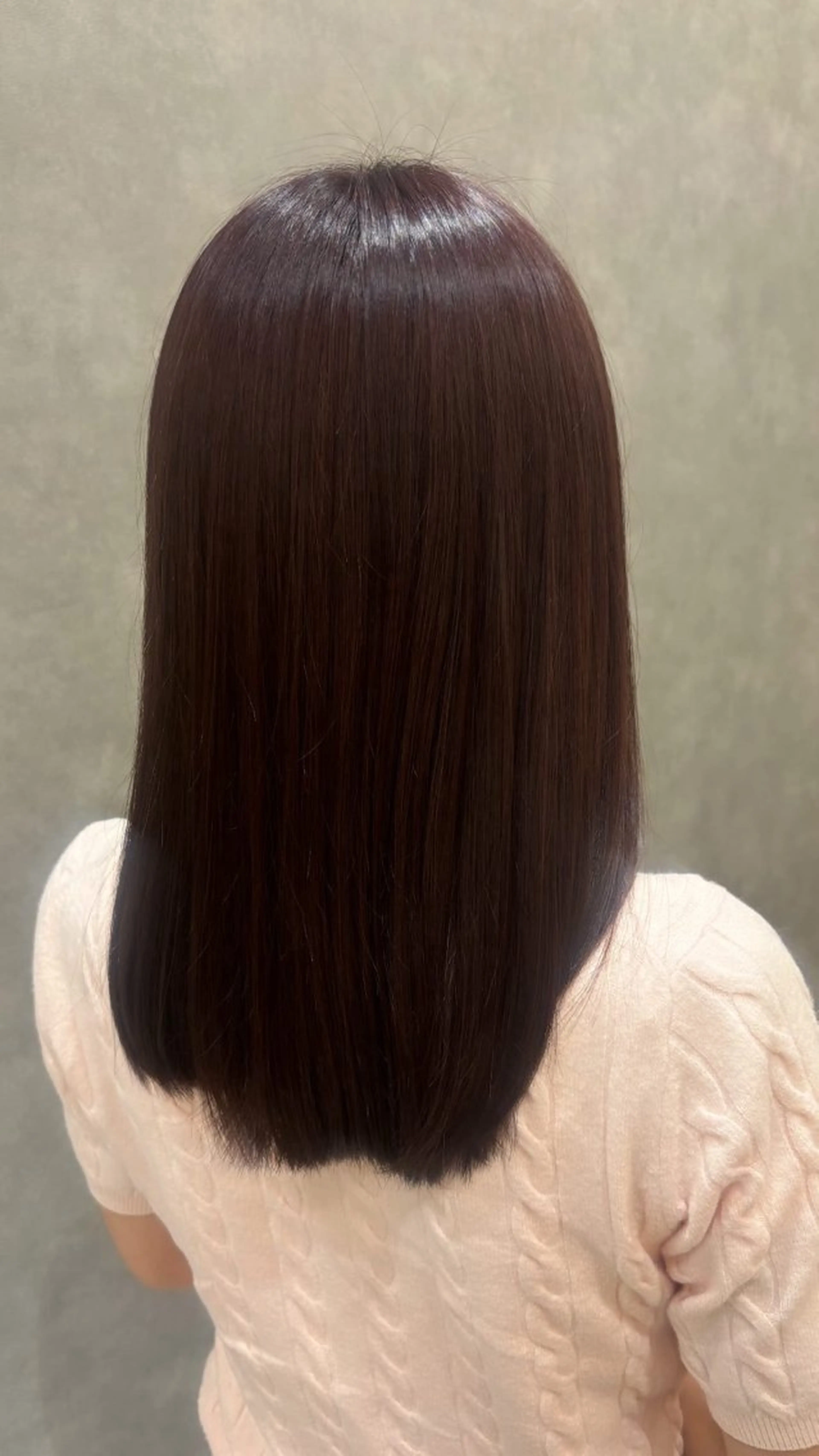 カラー ブラウンカラー ココアブラウン ラベンダーカラー 透明感カラー/艶髪 MOMOのヘアスタイル