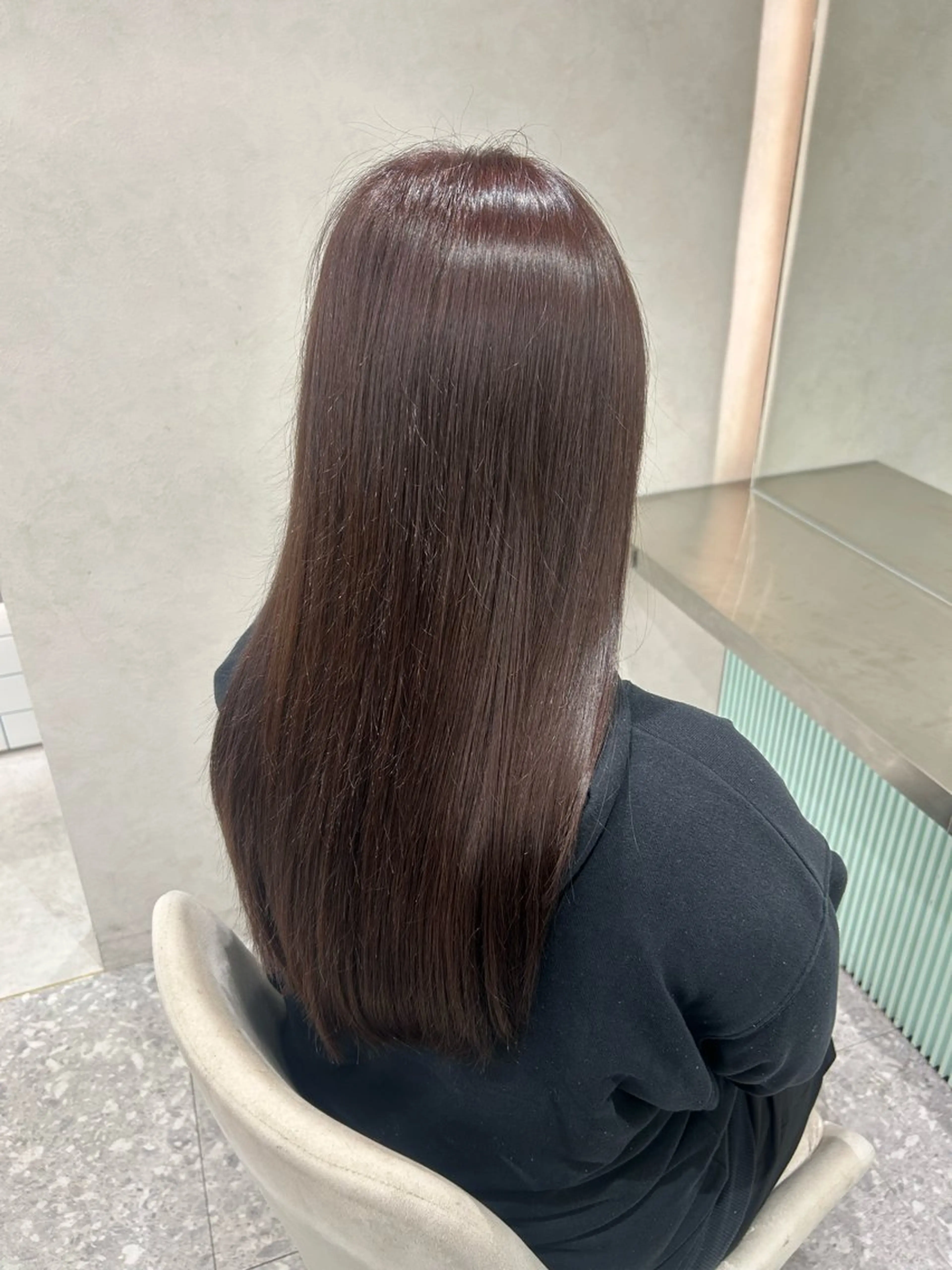 カラー ブラウンカラー 透明感カラー レッドカラー ヘアカラー トリートメント あ い か 🎀 レイヤーカットのヘアスタイル