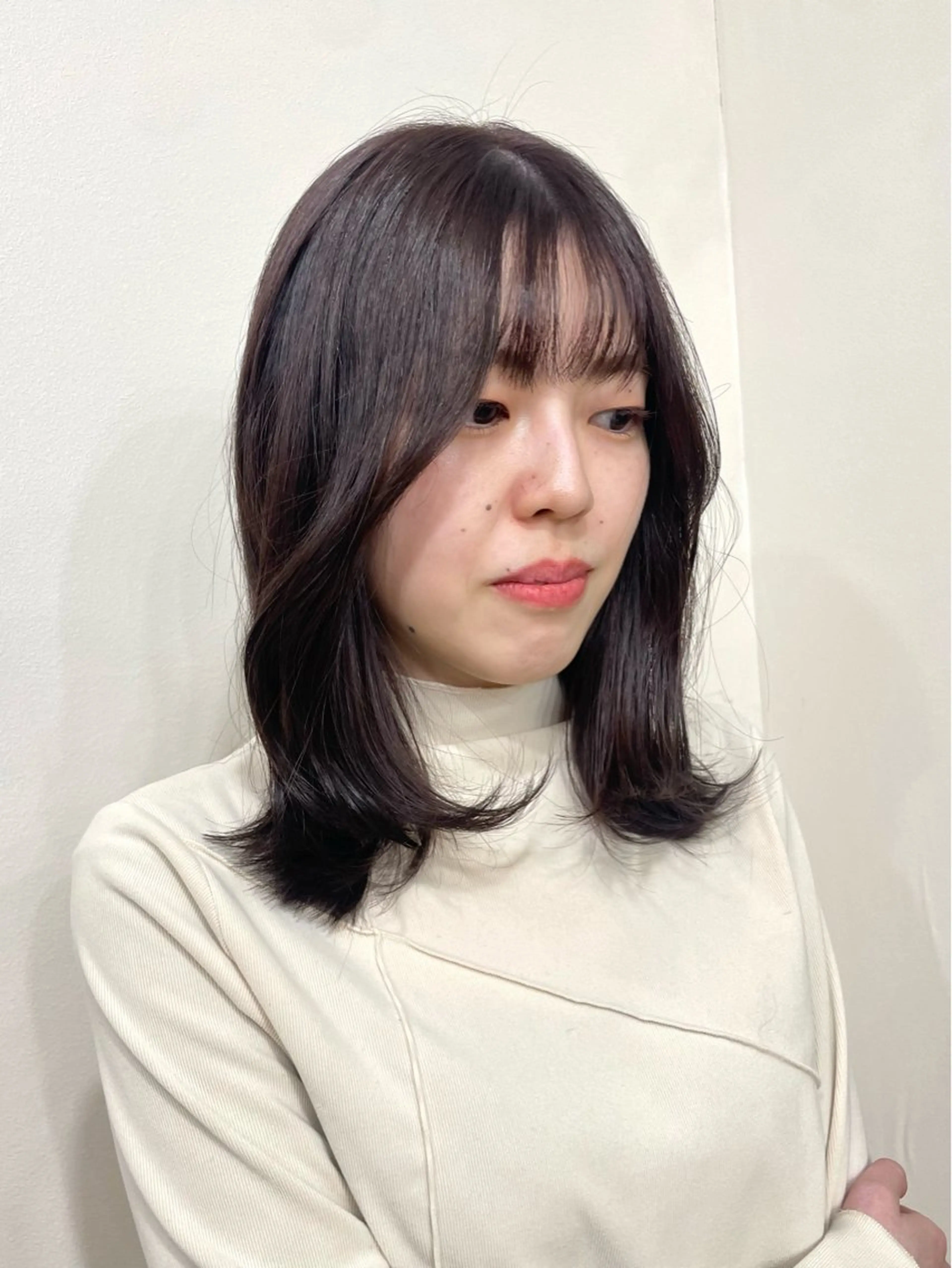 カラー 田中 瑞希のヘアスタイル