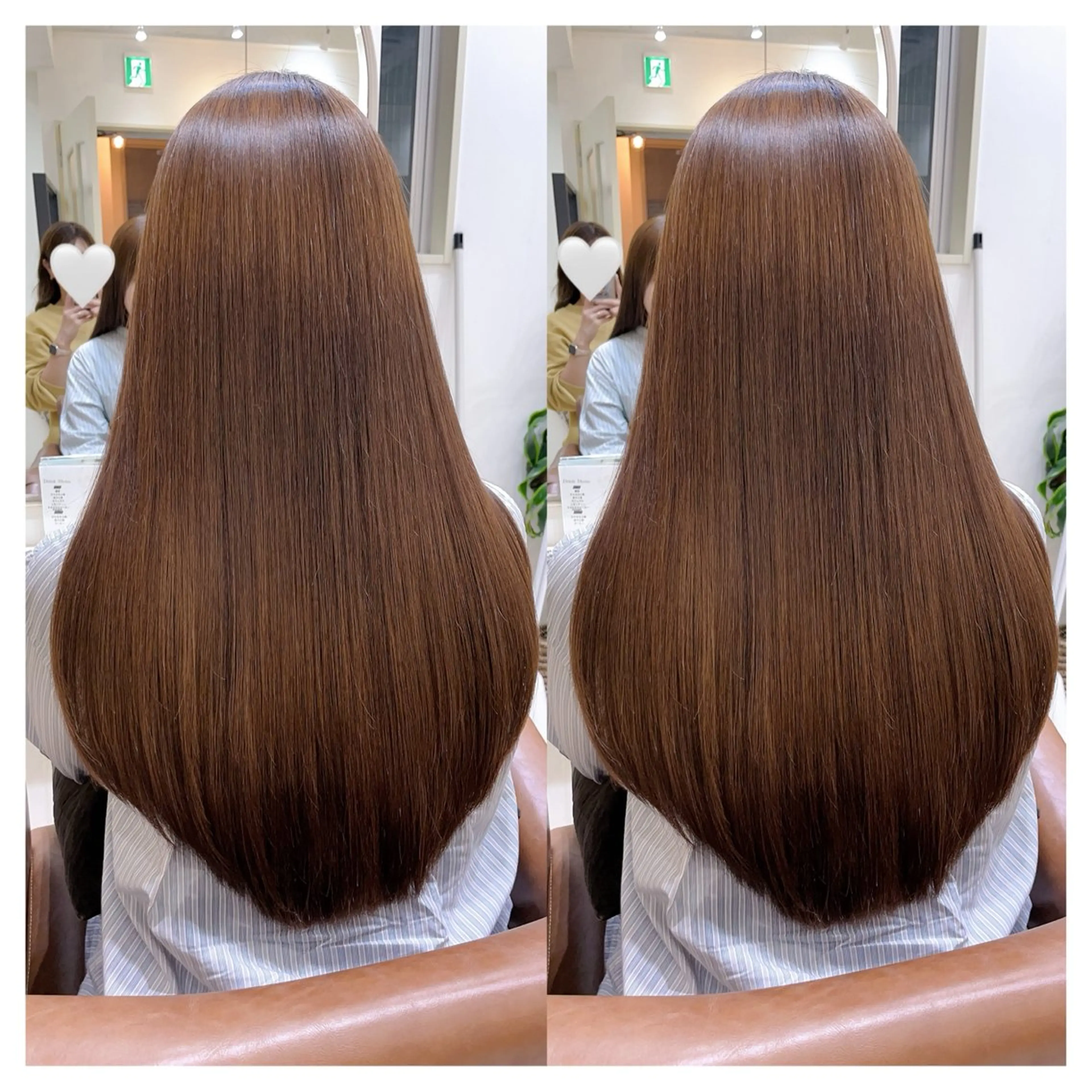 ロング カット 縮毛矯正 トリートメント 村山 茉衣のヘアスタイル