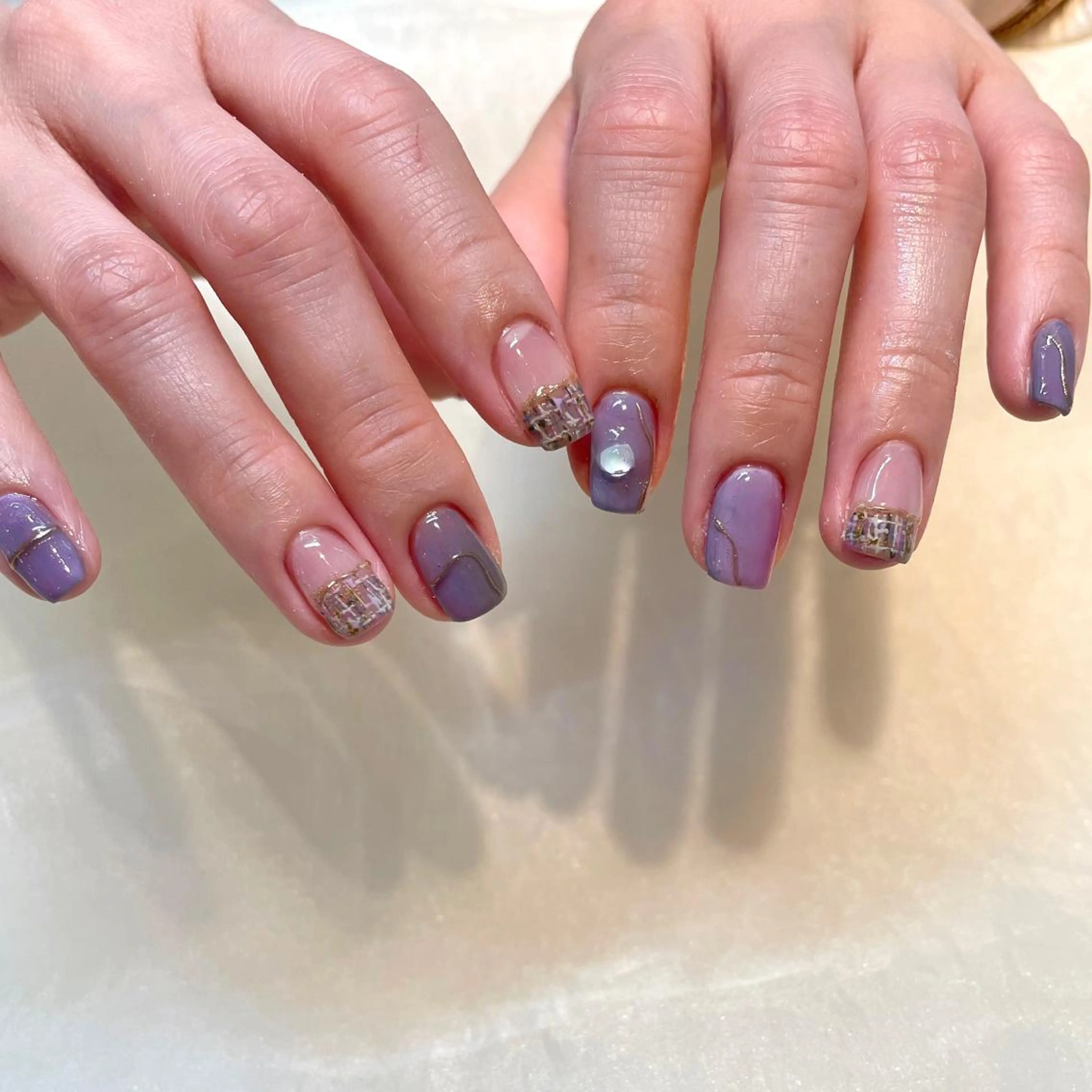 ネイル ハンドネイル 新井 ひなののネイルデザイン