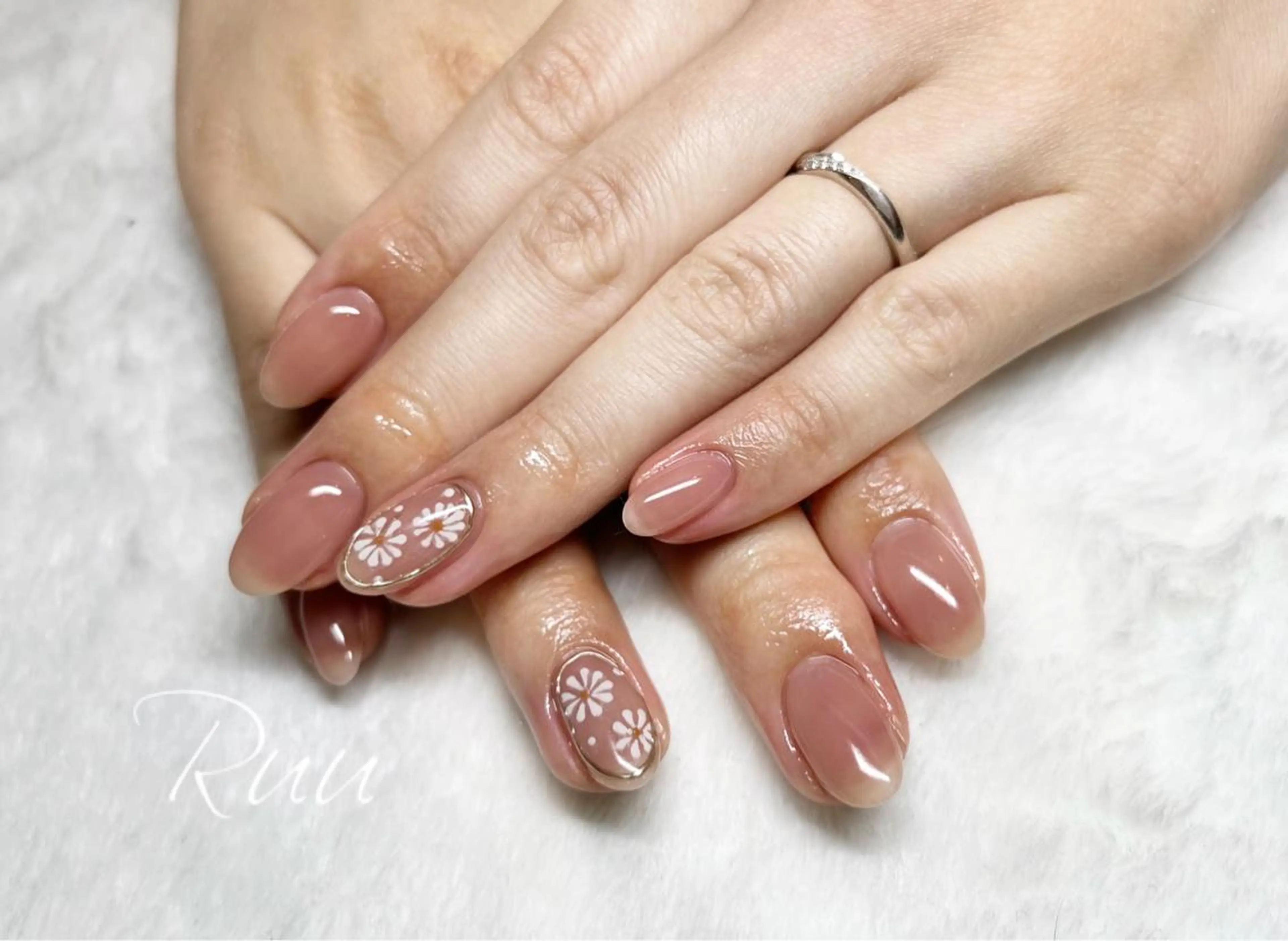 ネイル アートネイル フットネイル フレンチネイル キラキラネイル 韓国ネイル Nail salon Ruuのネイルデザイン