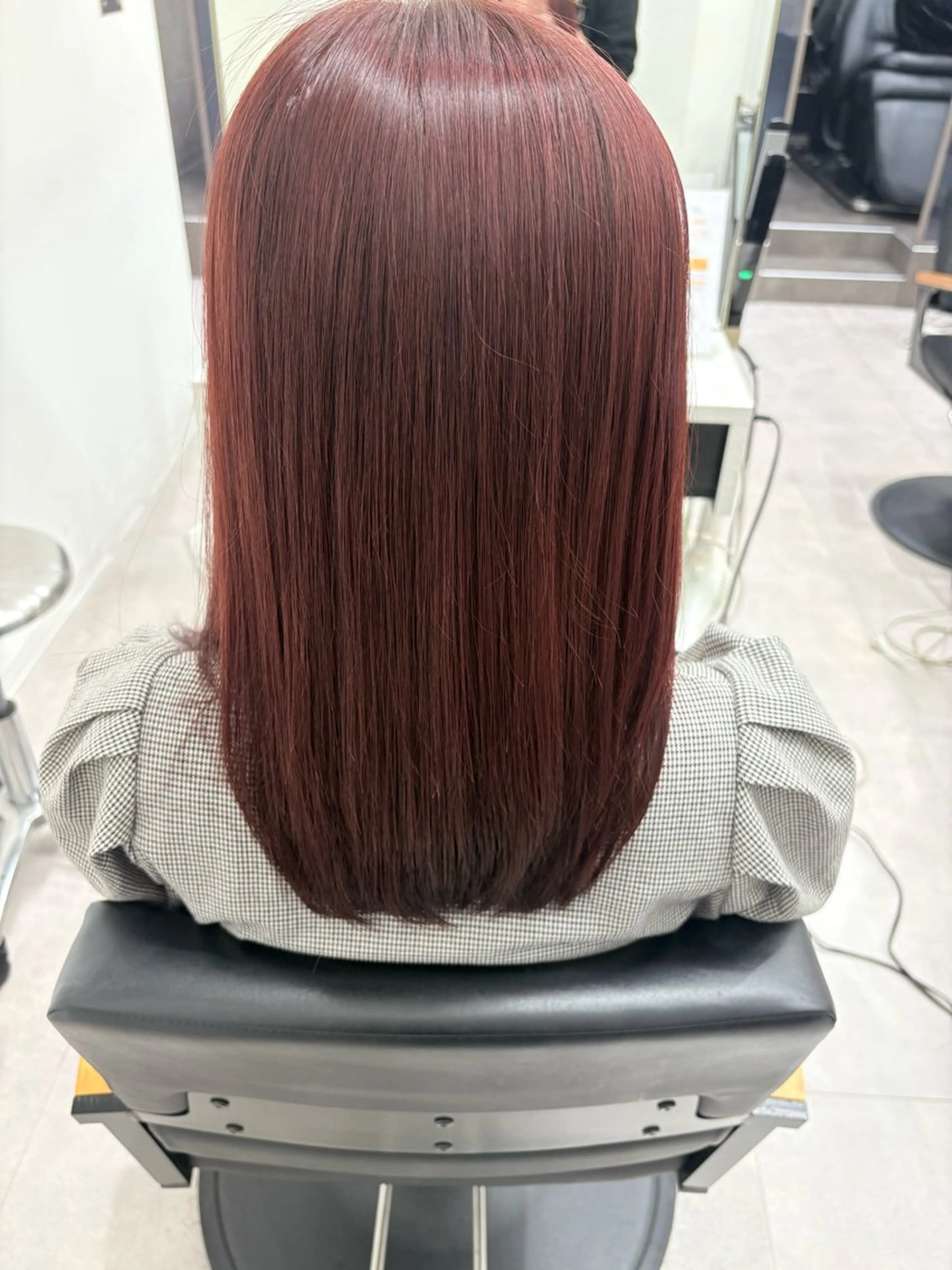 カラー カシス ピンクカラー ヘアカラー 💎 yuina🦋のヘアスタイル