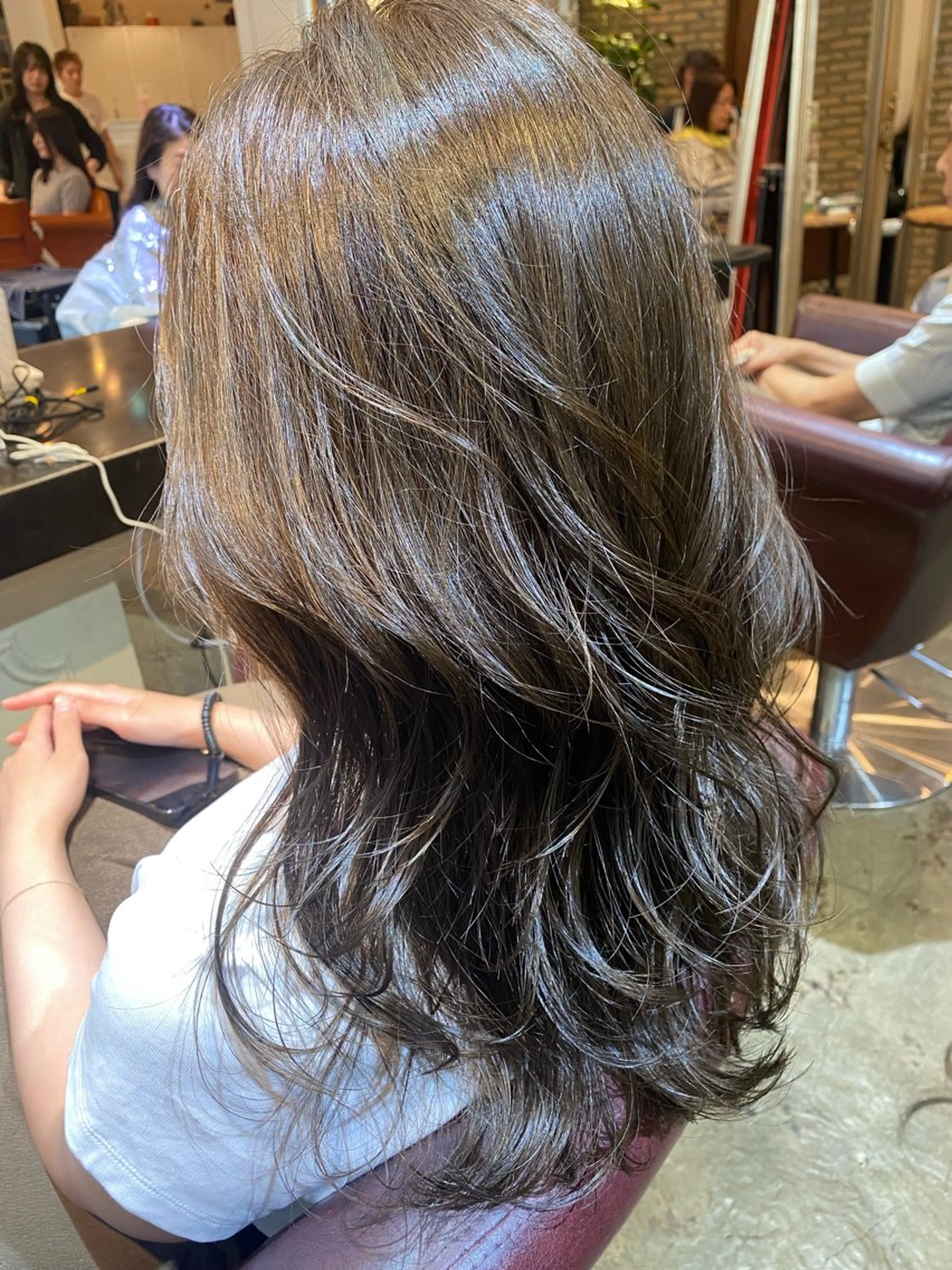 ロング 韓国ヘア/レイヤー/ 前髪/髪質改善/石川のヘアスタイル