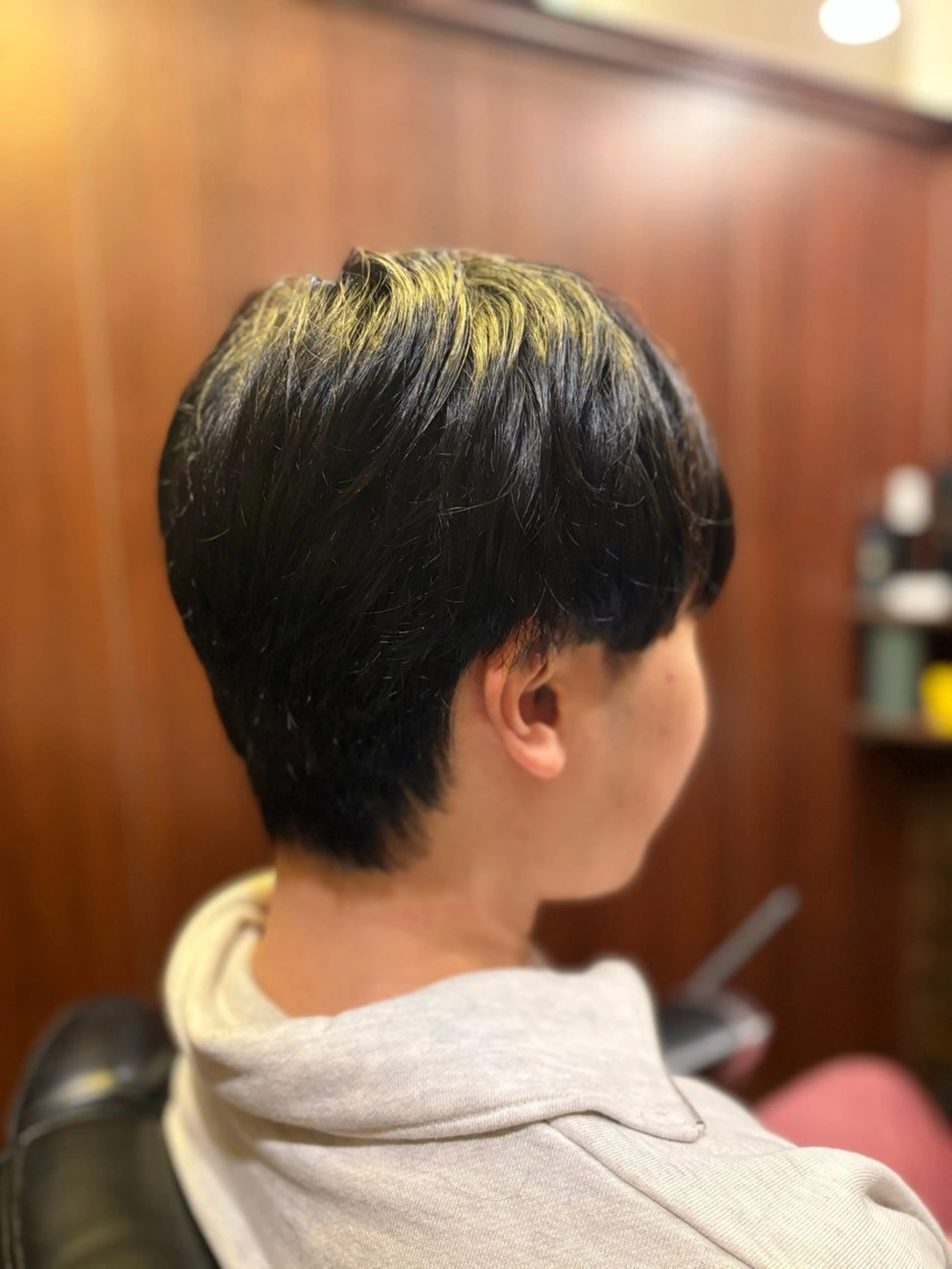 ショート メンズ メンズハイライト マッシュ ハイライト HIROGINZA Yukinoのヘアスタイル