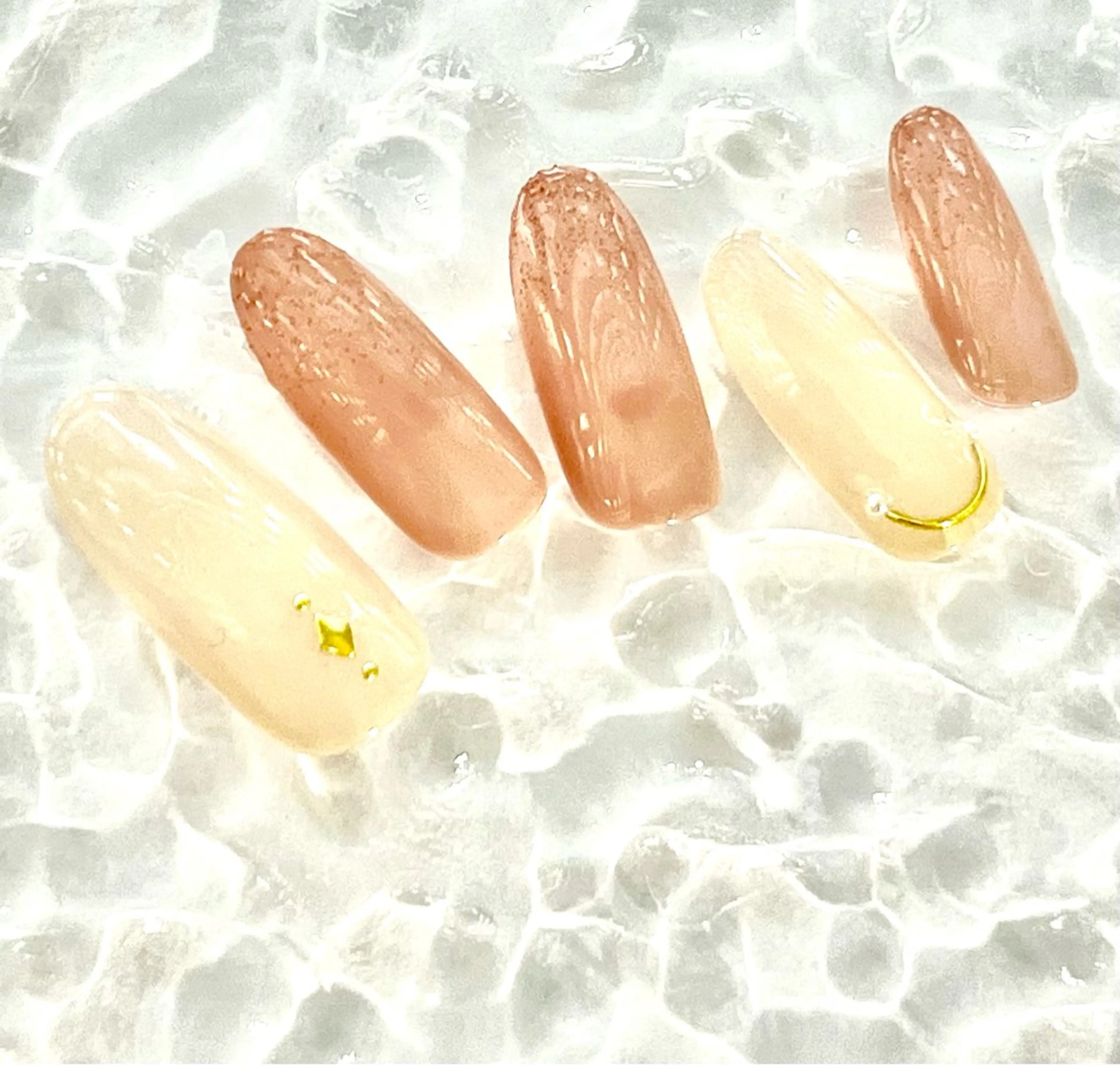 ネイル シンプルネイル ルル ソレイユのネイルデザイン