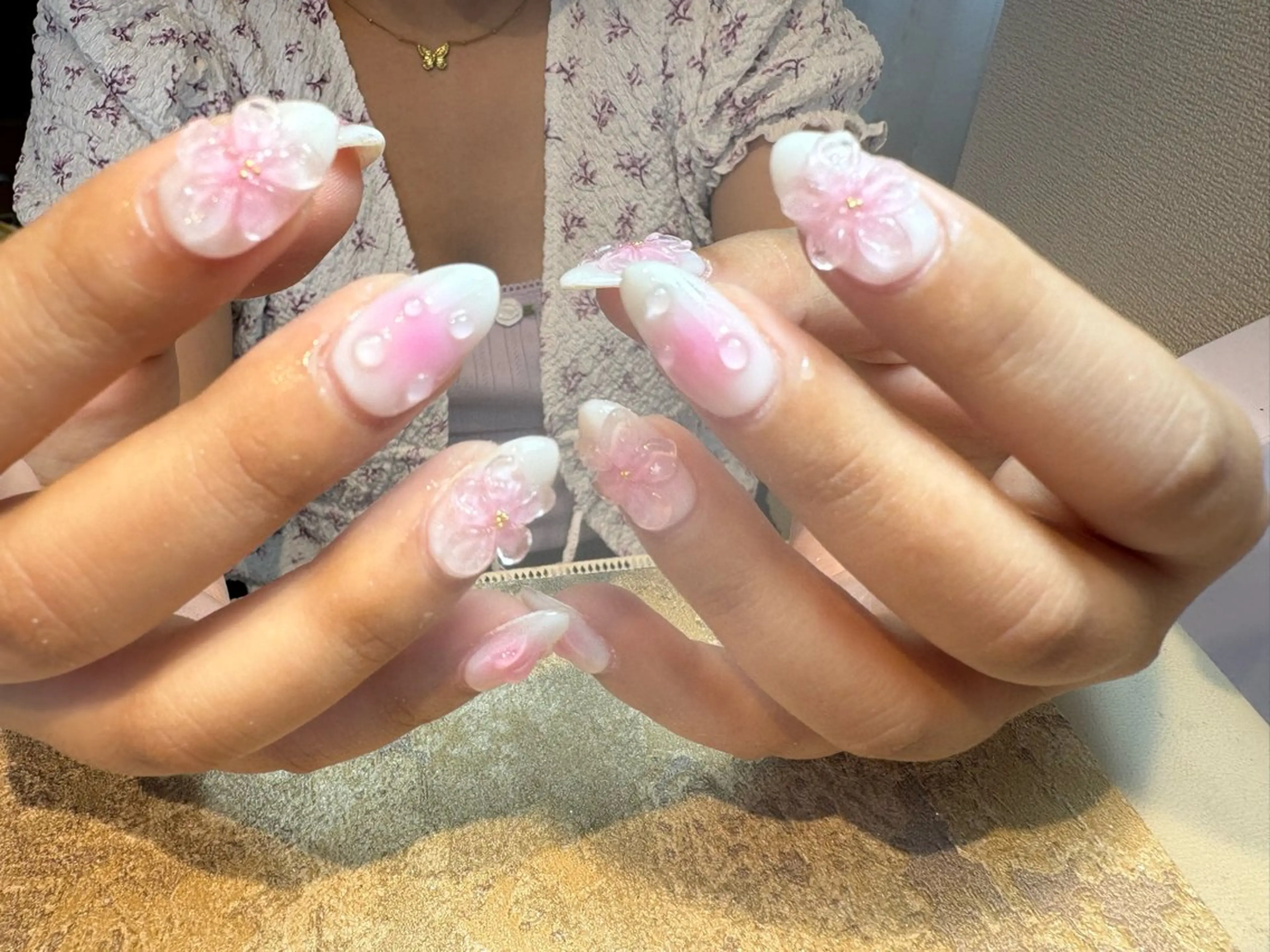 パーマ ハンドネイル Brodia nailsのネイルデザイン