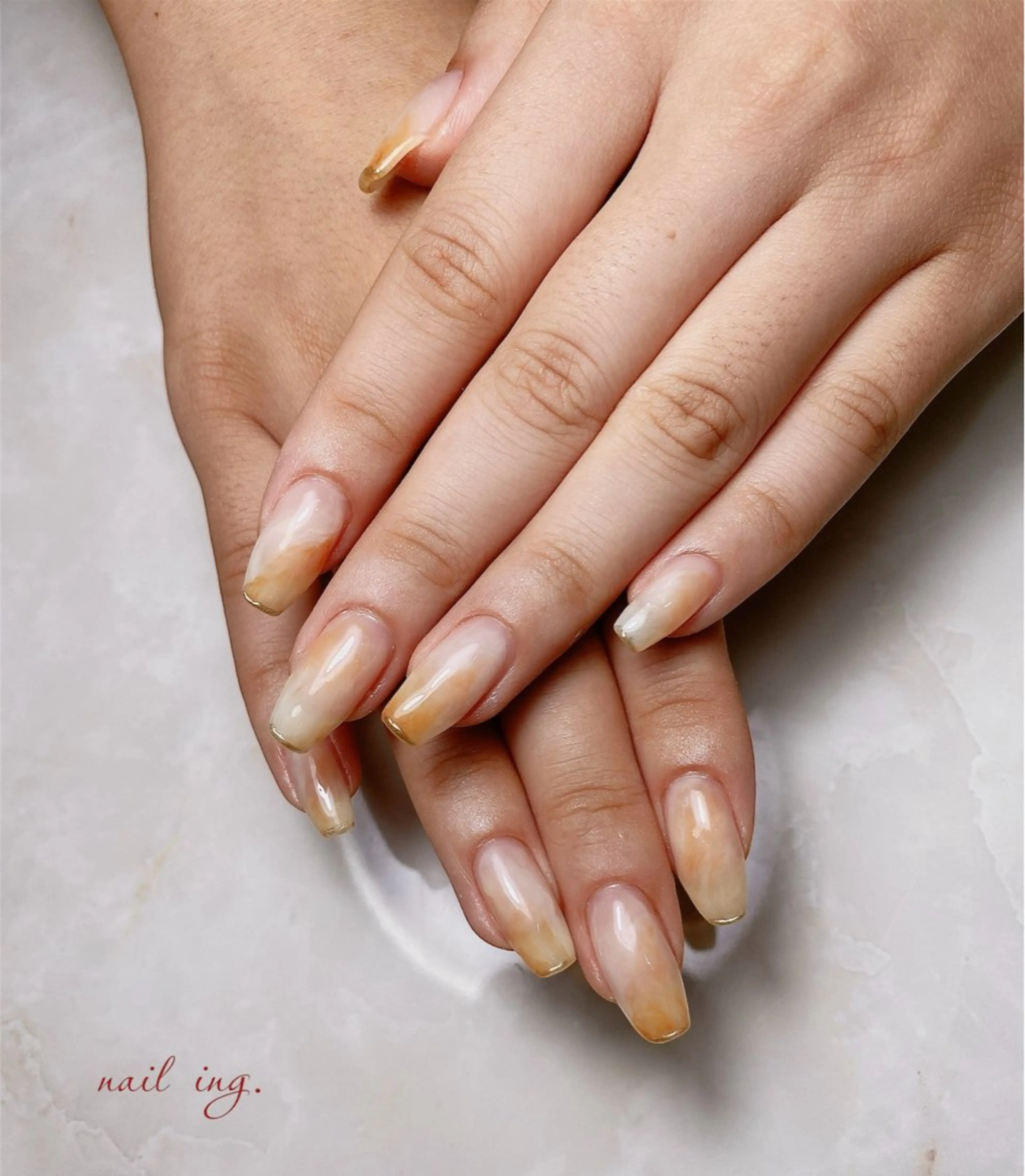 ネイル シンプルネイル ｉｎｇ .のネイルデザイン