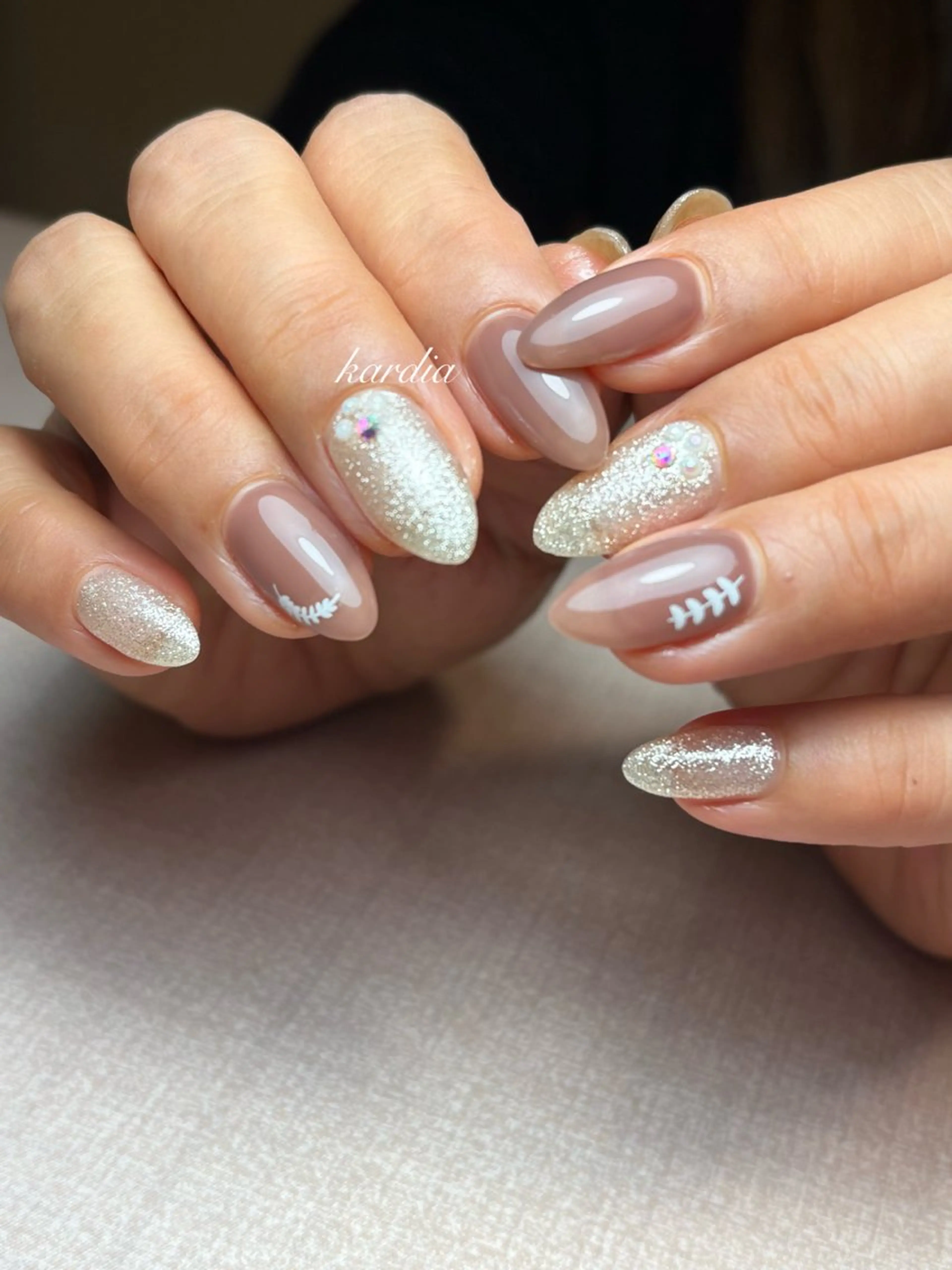 ネイル καρδιά -ｶﾙﾃﾞｨｱ-のネイルデザイン