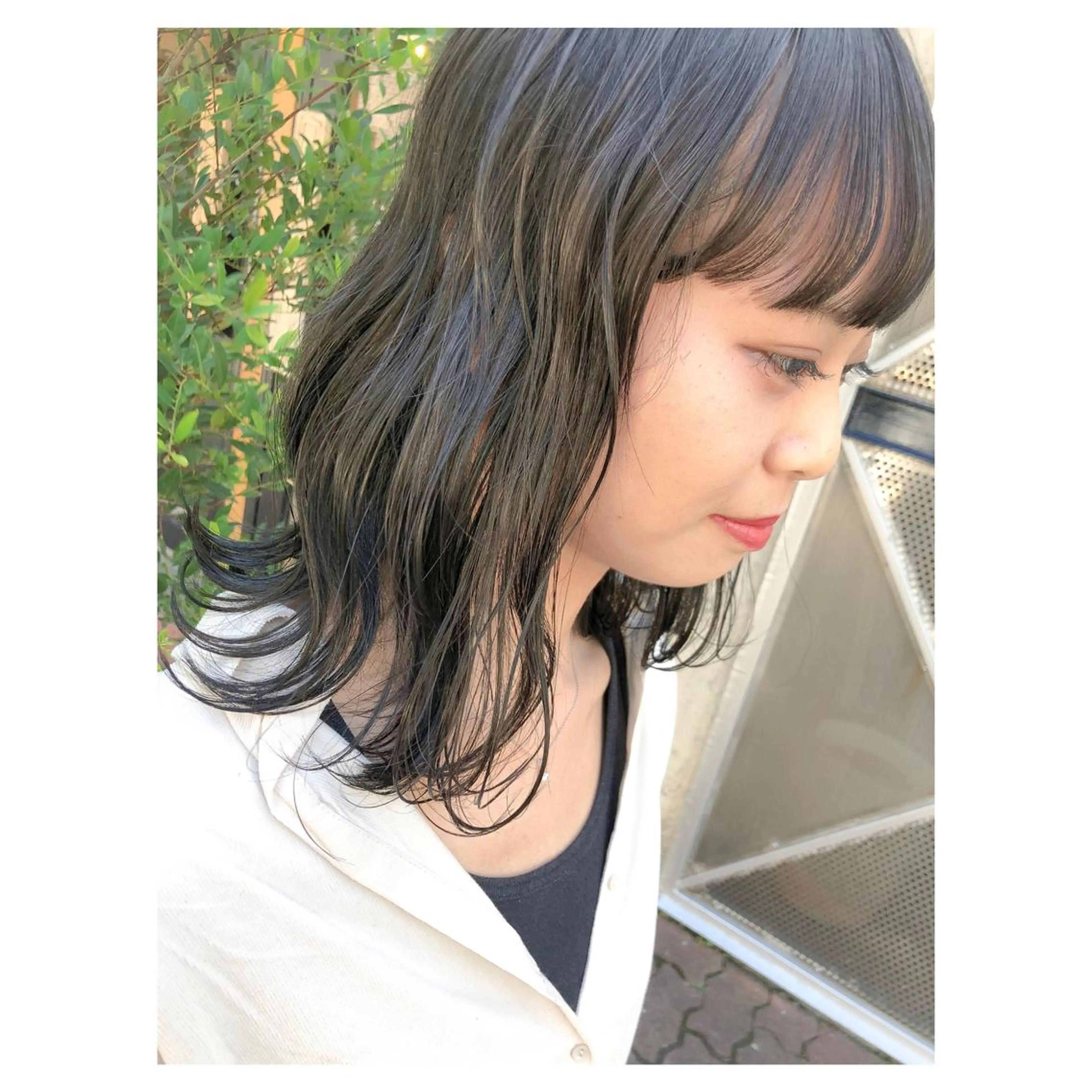 ミディアム カラー 似合わせカット カット ヘアカラー トリートメント ヘアセット センスをお届けします 大谷将生infpのヘアスタイル