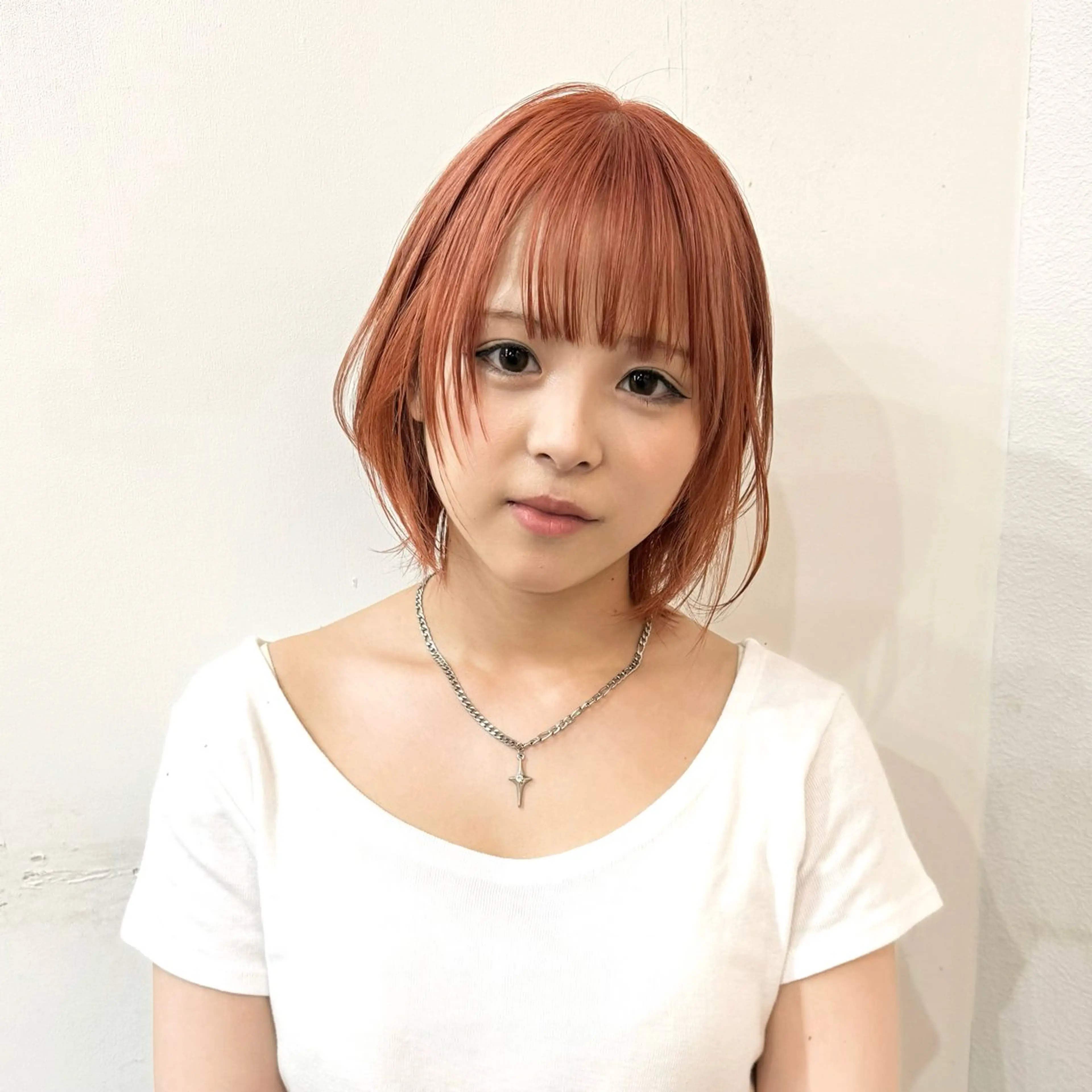 ショート カラー エクステモデル募集 💗大阪梅田/川上のヘアスタイル