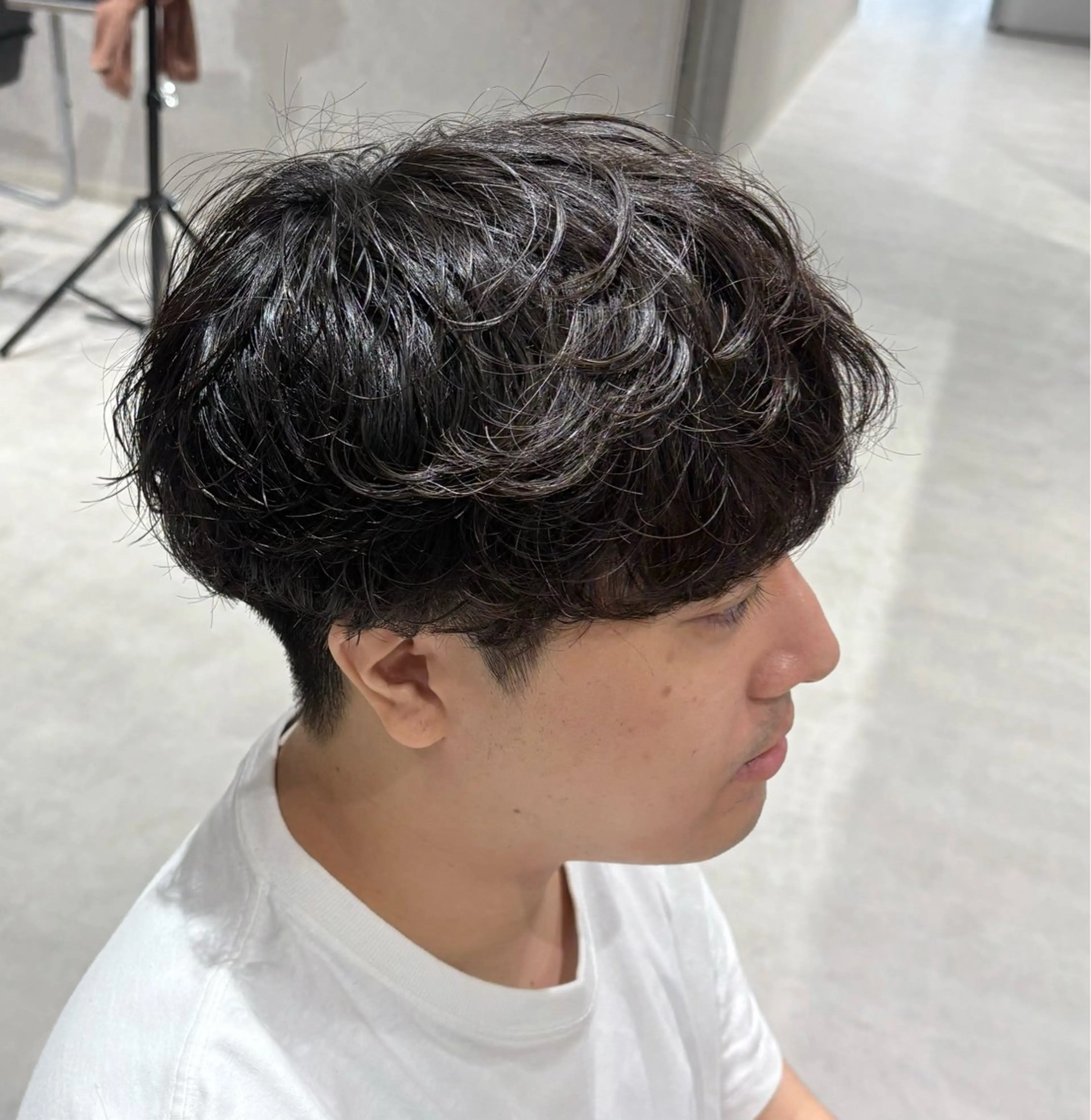 ショート パーマ メンズ 【メンズ特化】 池田大成✂︎のヘアスタイル