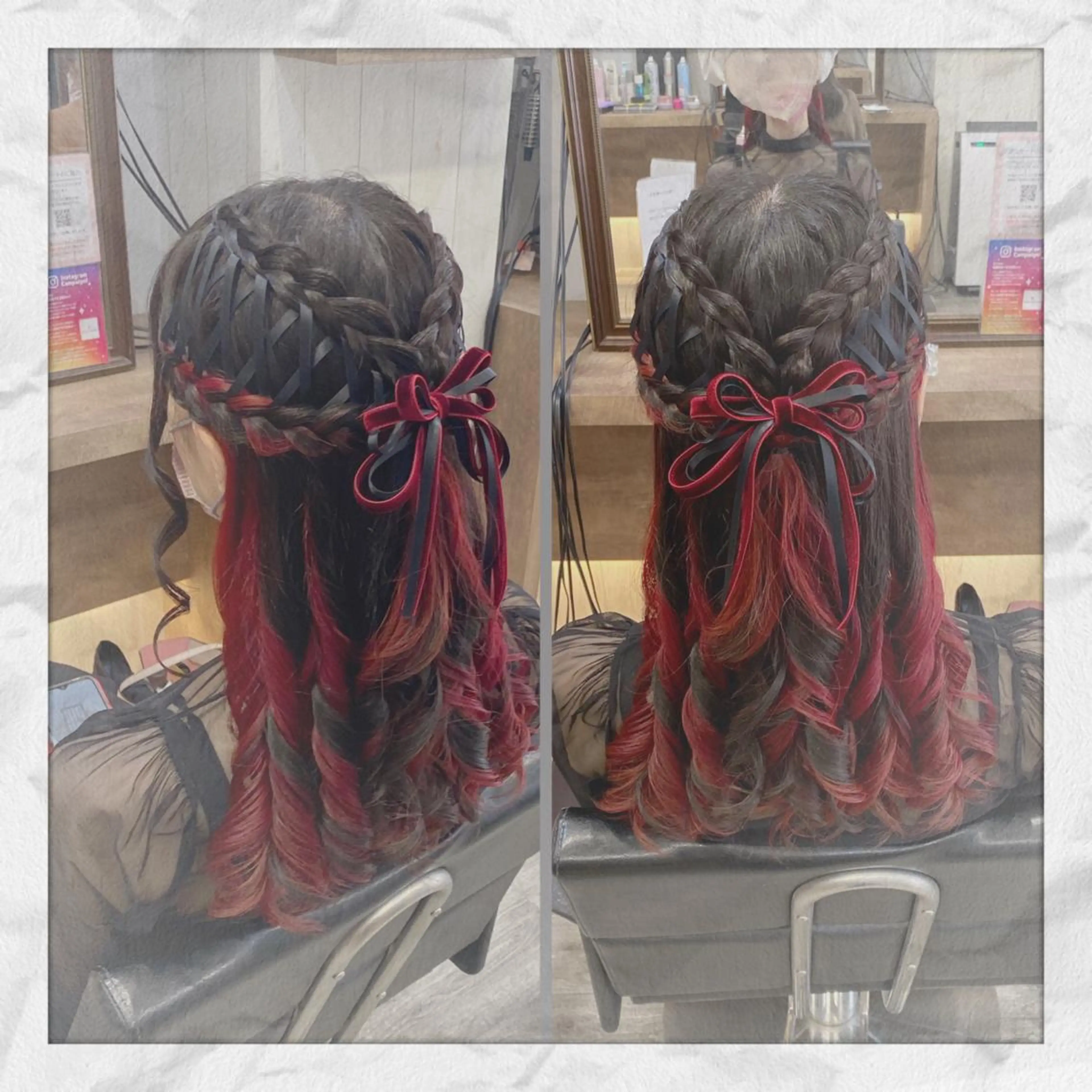 ロング ヘアアレンジ ヘアセット ヘアセット/着付け 𓇼 松本 夏美𓇼のヘアスタイル