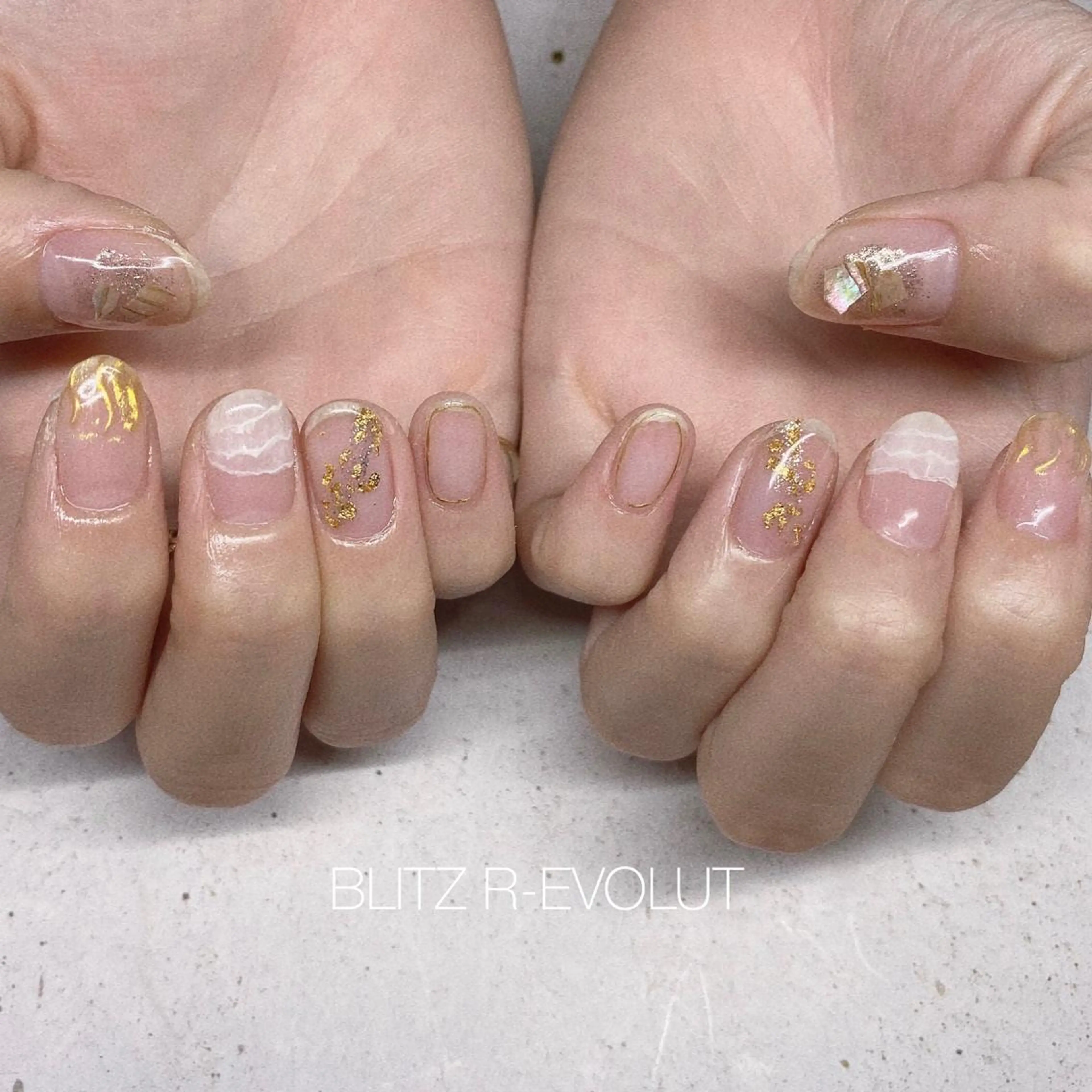 ネイル ☁️BLITZ 🎀笠原雪音🎀のネイルデザイン