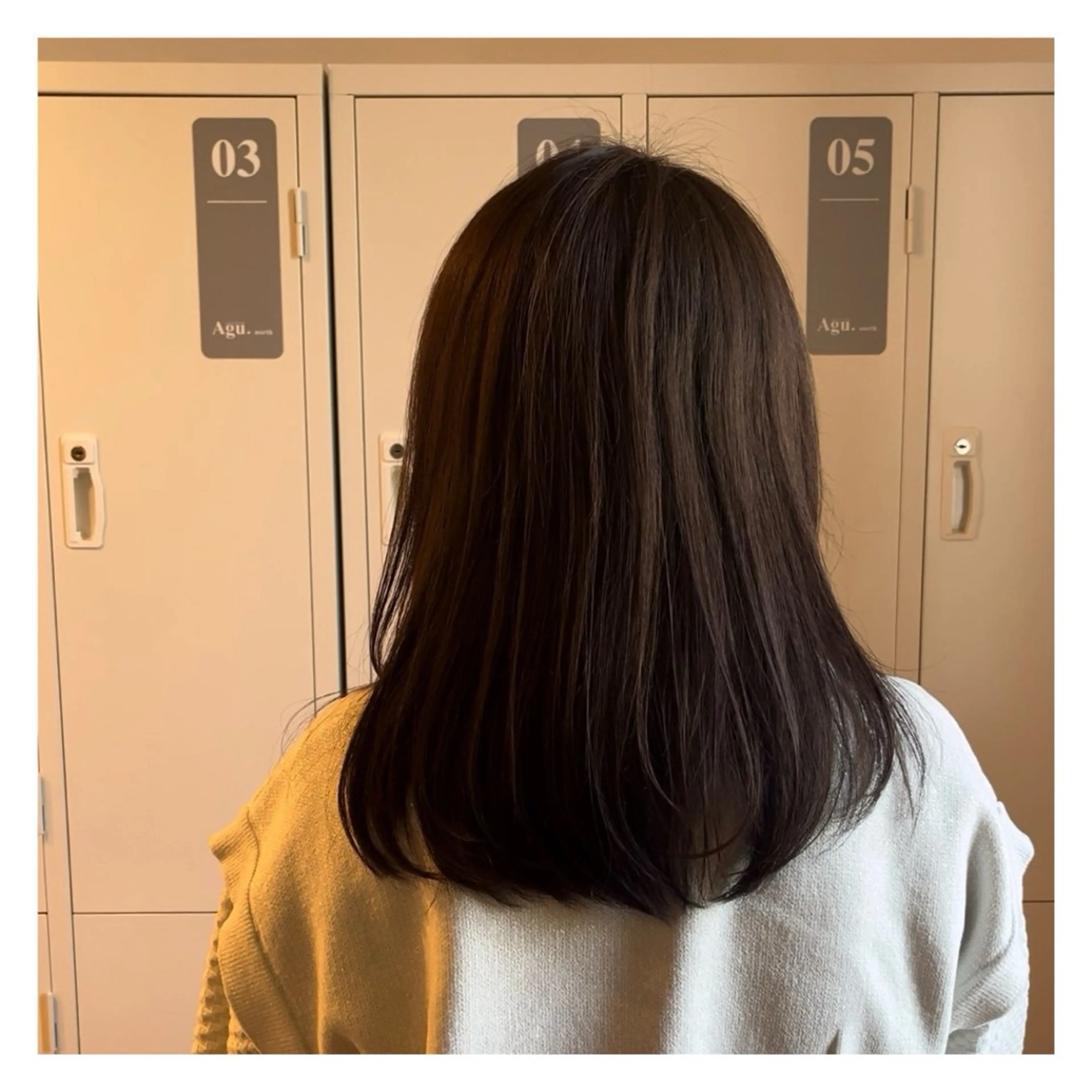 ミディアム レイヤーカット 北上 春華のヘアスタイル