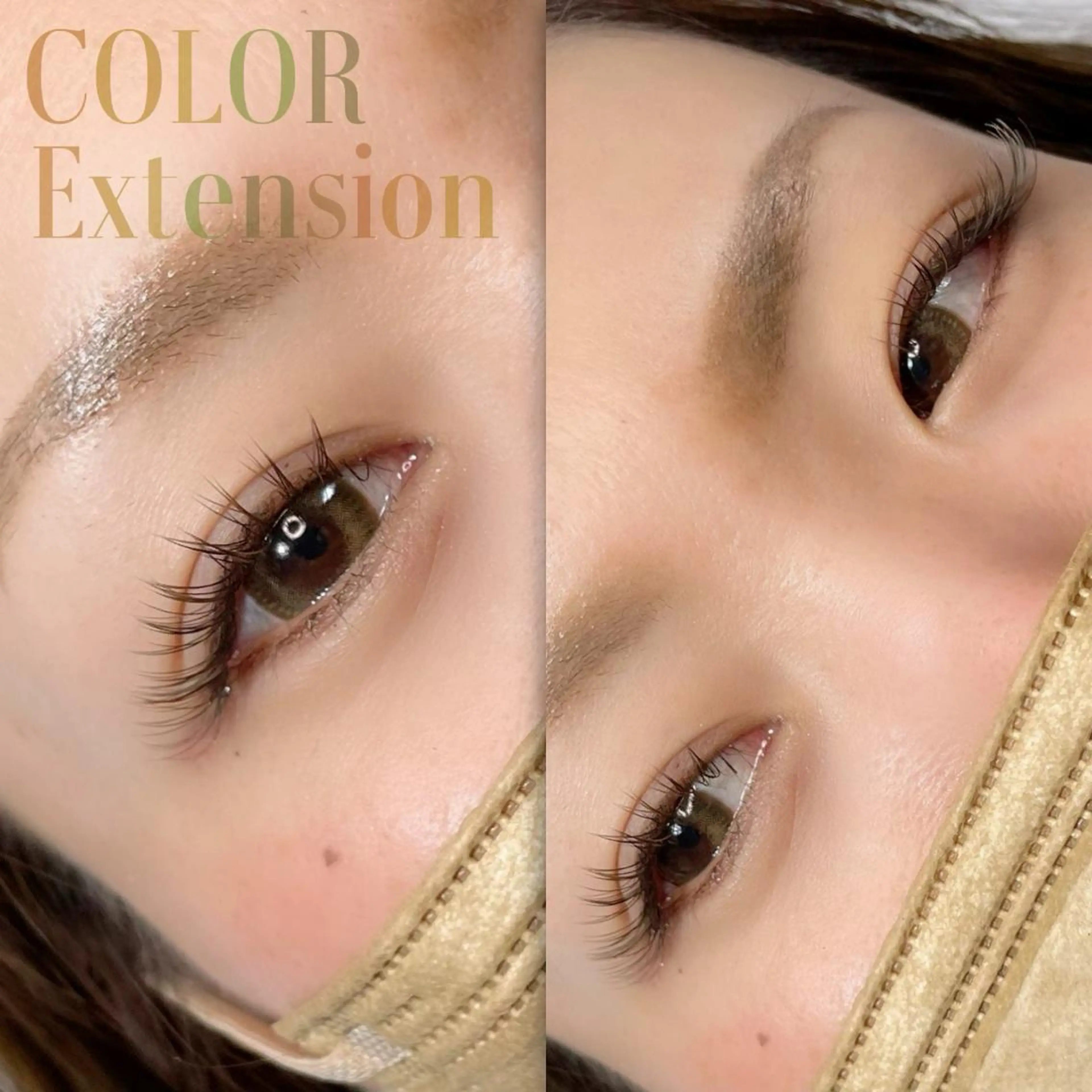 マツエク・マツパ フラットラッシュ 井上 えりなのマツエク・マツパデザイン