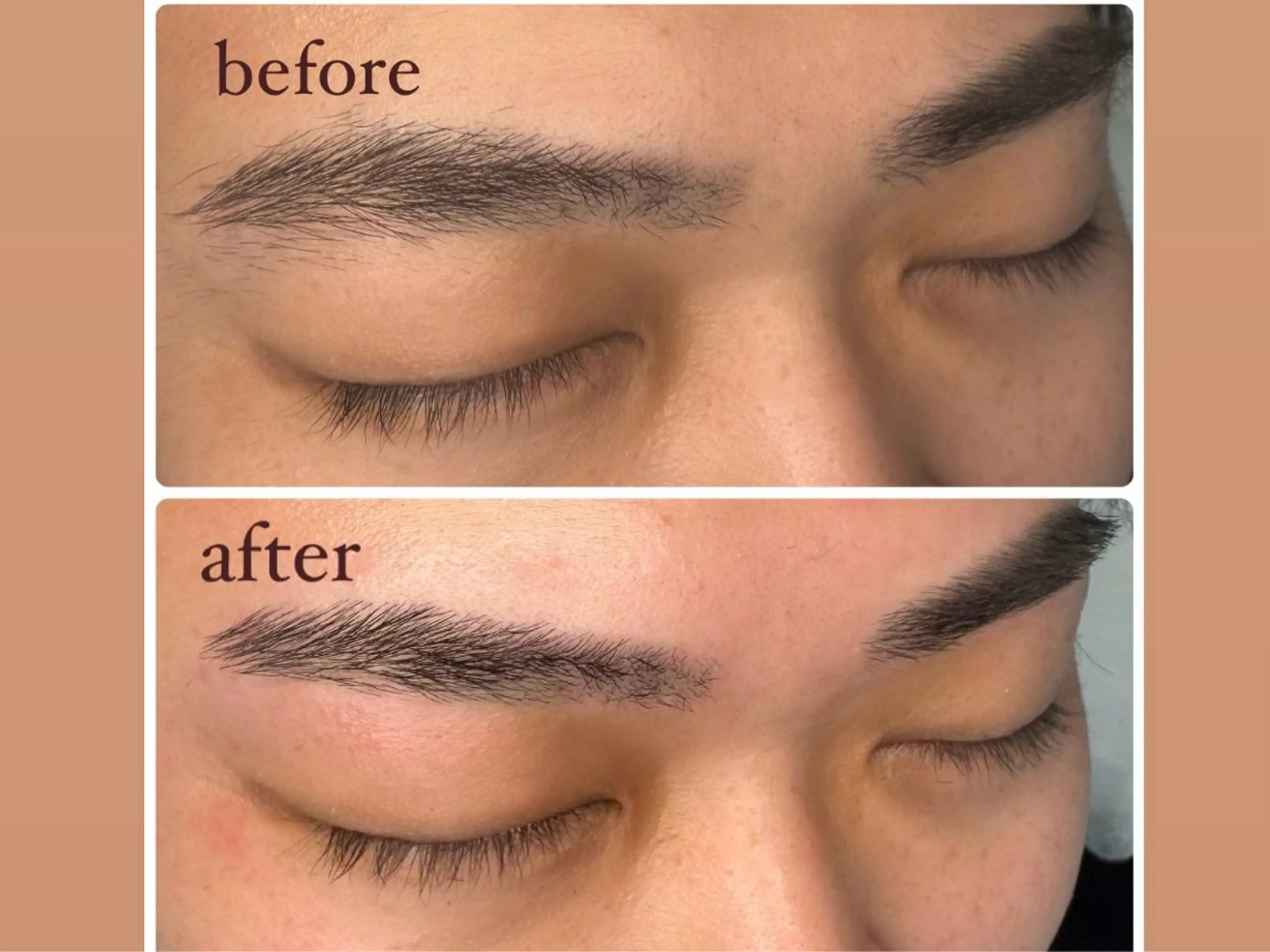 アイブロウ ハリウッドブロウリフト メンズアイブロウ 眉毛ワックス脱毛 ワックス脱毛 眉カット その他(アイブロウ) アモロッソ 🐻Miiのマツエク・マツパデザイン