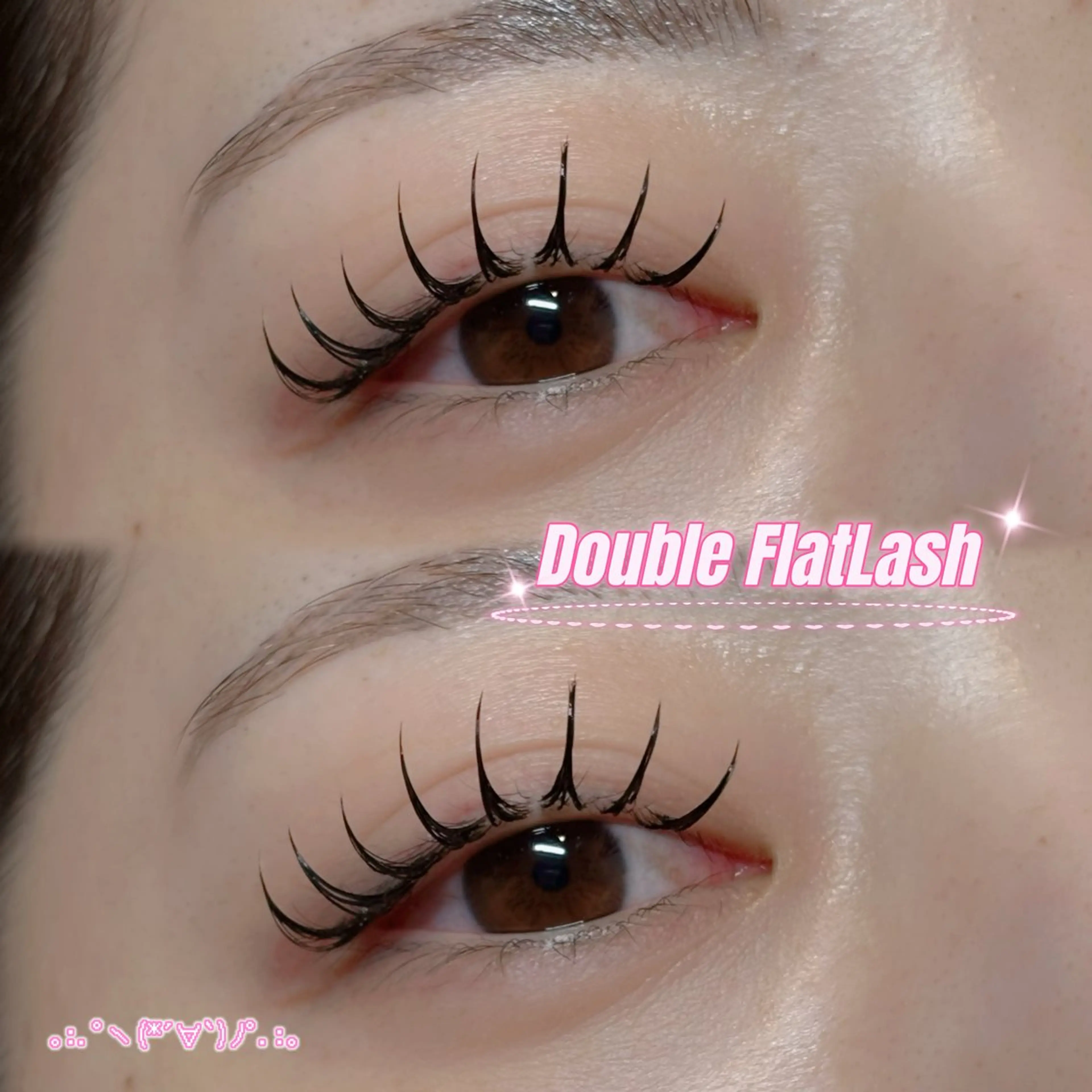 マツエク・マツパ マツエク 🎀LEDパリエクN o1韓ドルEYE🎀のマツエク・マツパデザイン