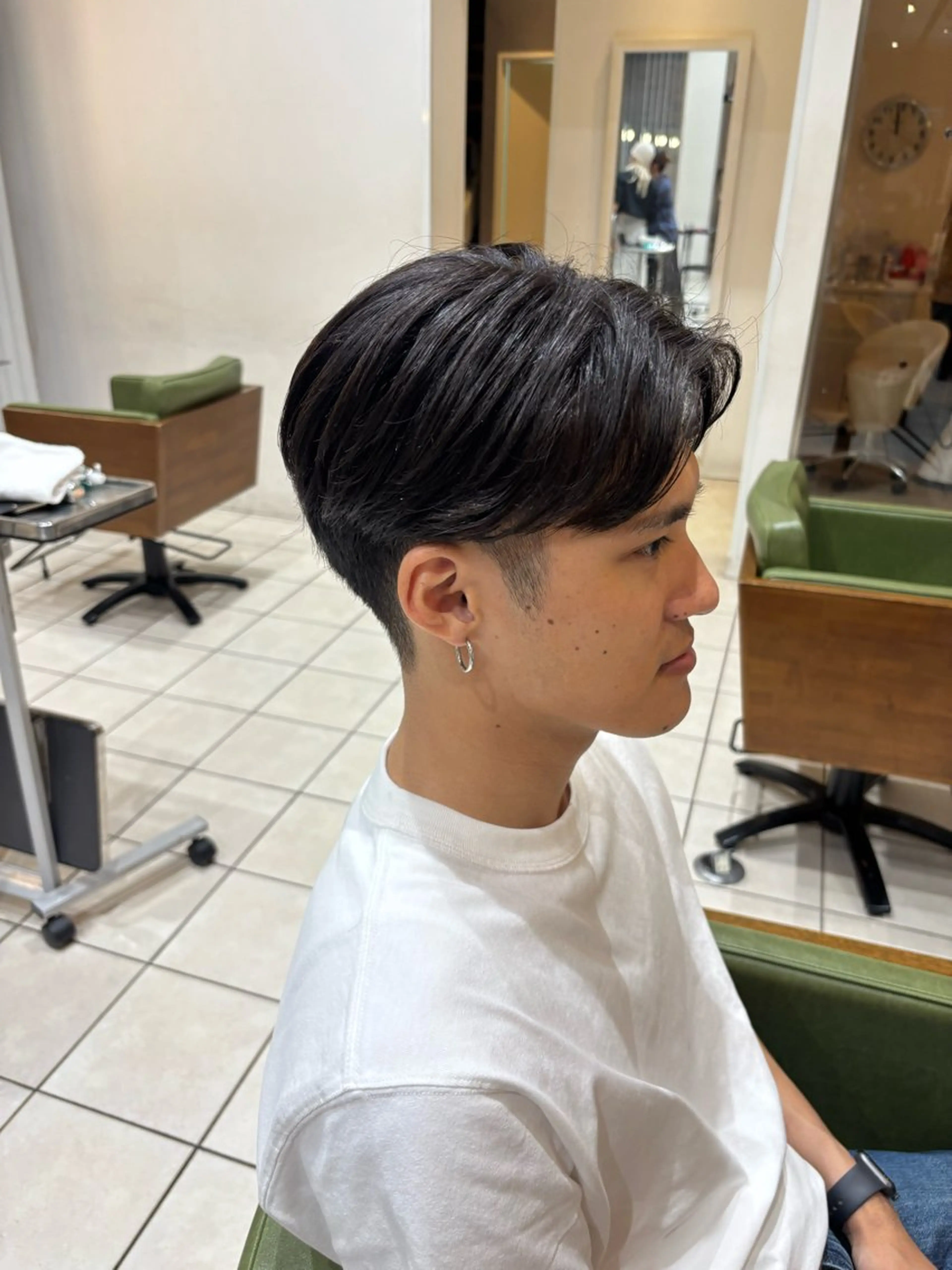 パーマ メンズ メンズパーマ ニュアンスパーマ カット パーマ 安藤 太一のヘアスタイル