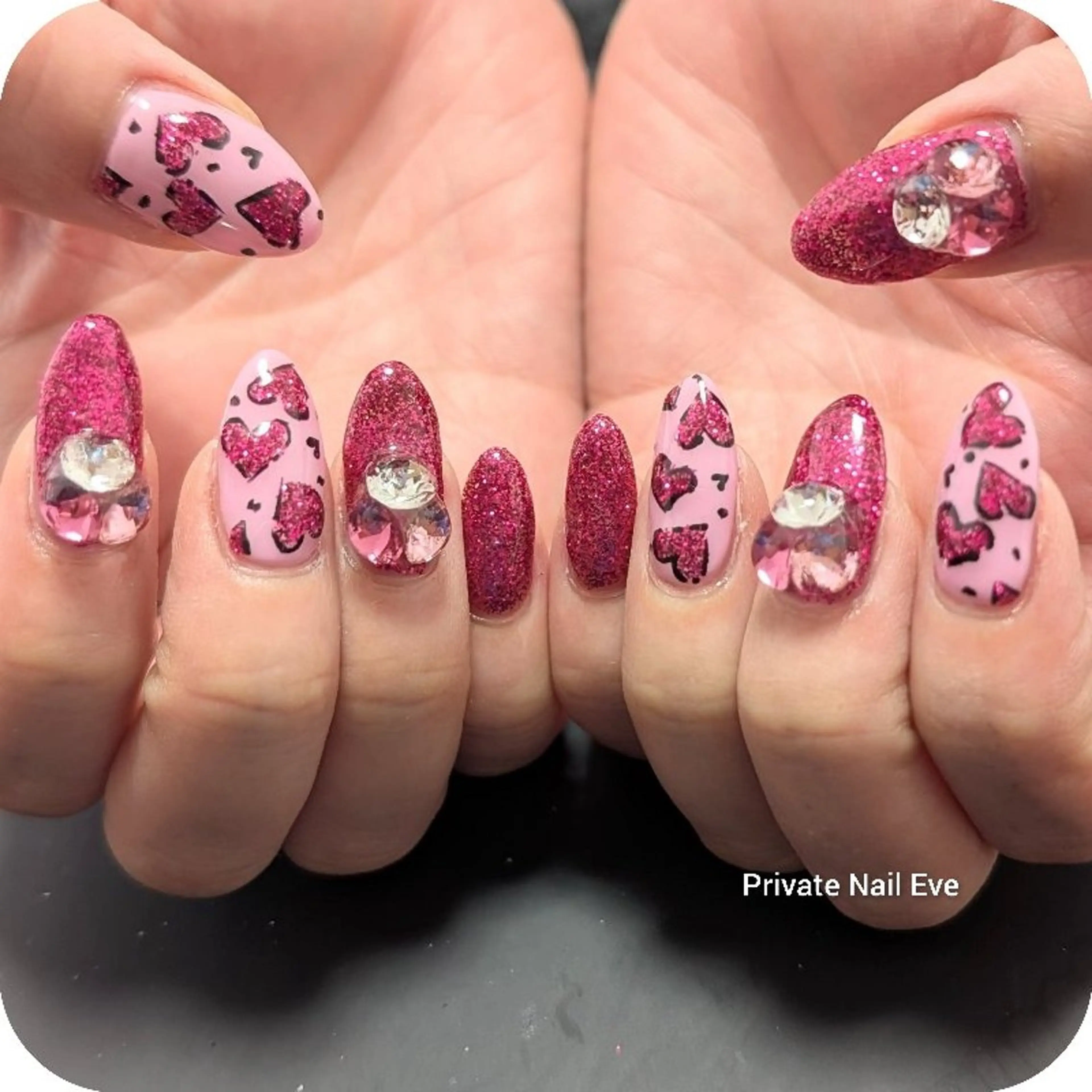 ネイル アニマル柄 アートネイル 持ち込み ハンドネイル ネイル junkoのネイルデザイン