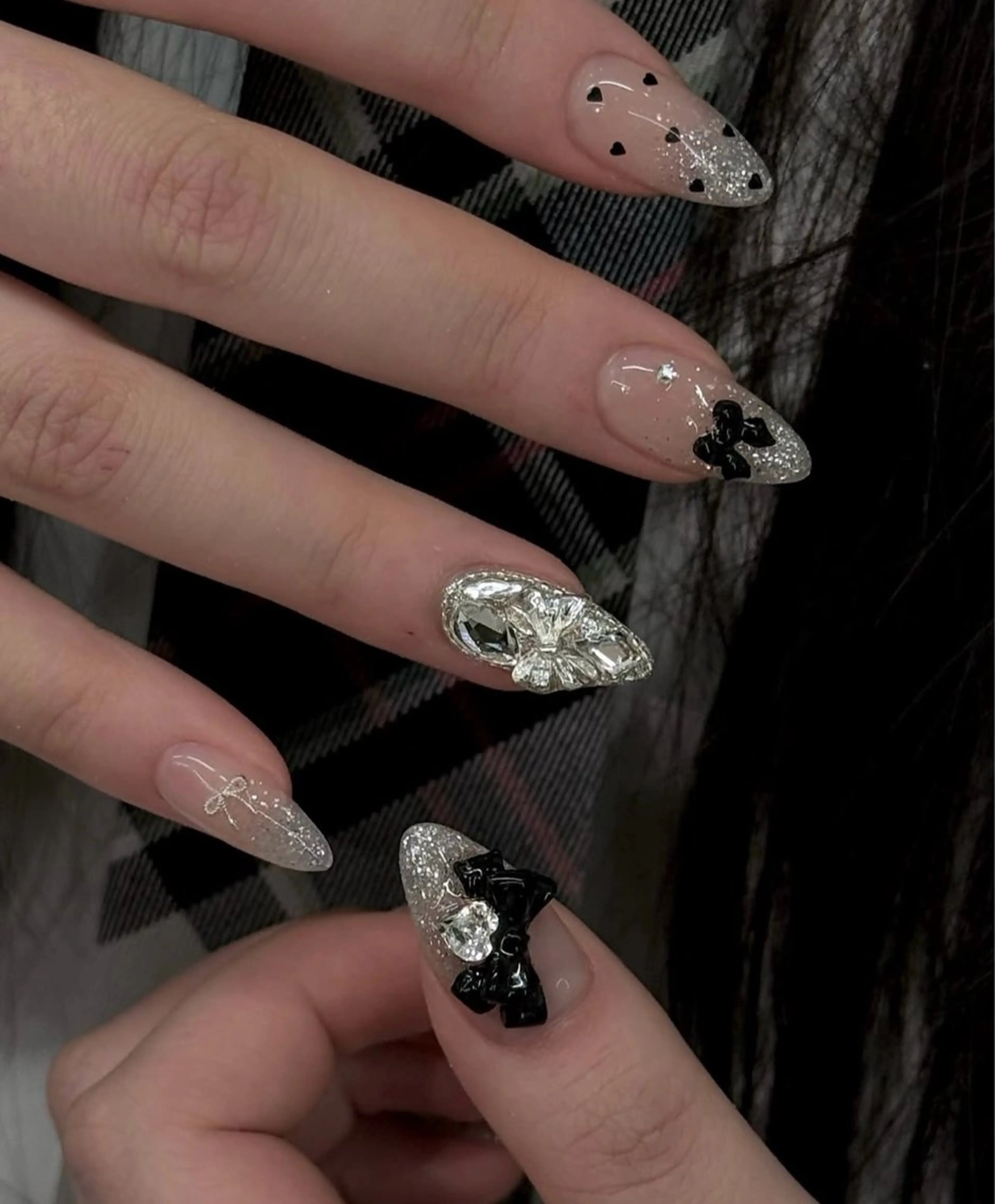 ネイル 韓国ネイル 持ち込み ニュアンスネイル ネイルチップ ハンドネイル TABI ANA.CHUOのネイルデザイン