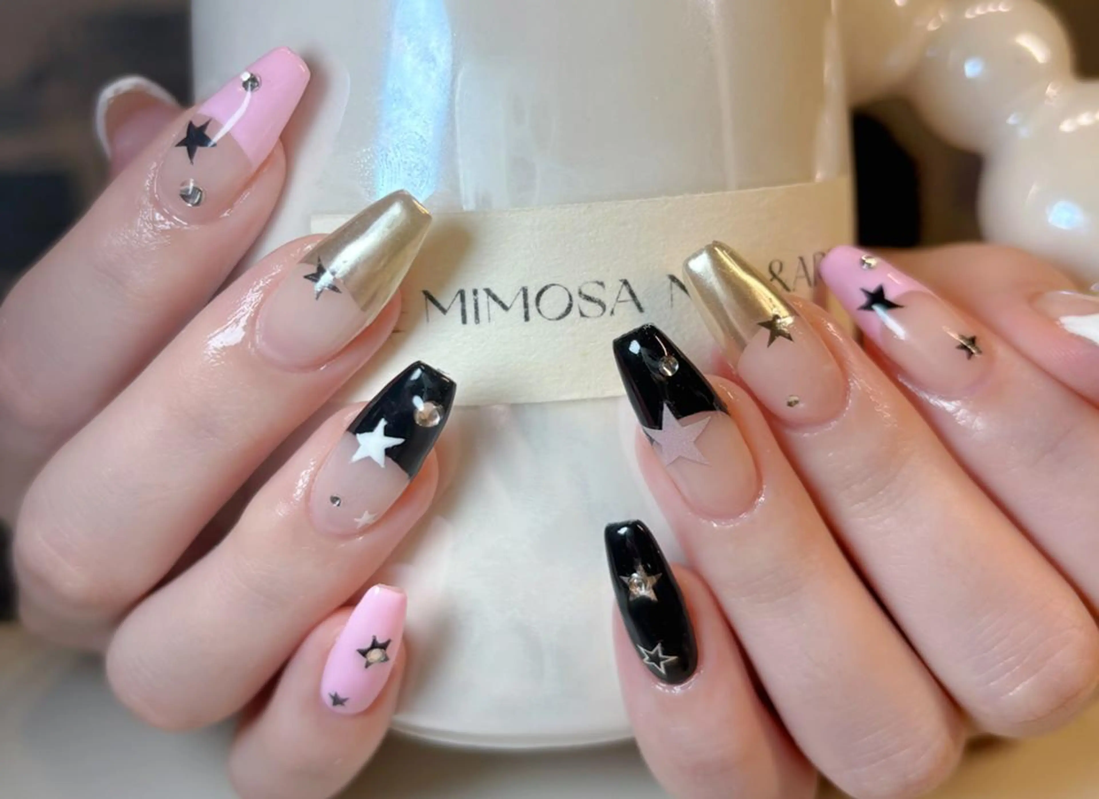 ネイル 💛Mimosa💛 吉祥寺のネイルデザイン